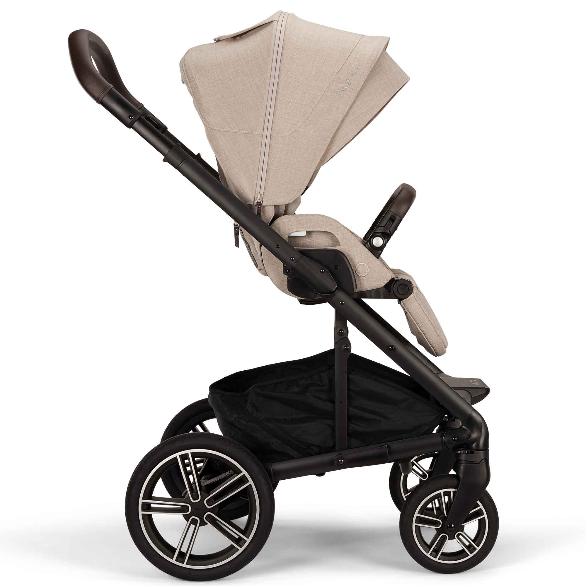 Nuna travel systems Nuna MIXX Next & ARRA Flex & BASE Curv Bundle - Biscotti Z2BNMIXX1045UK