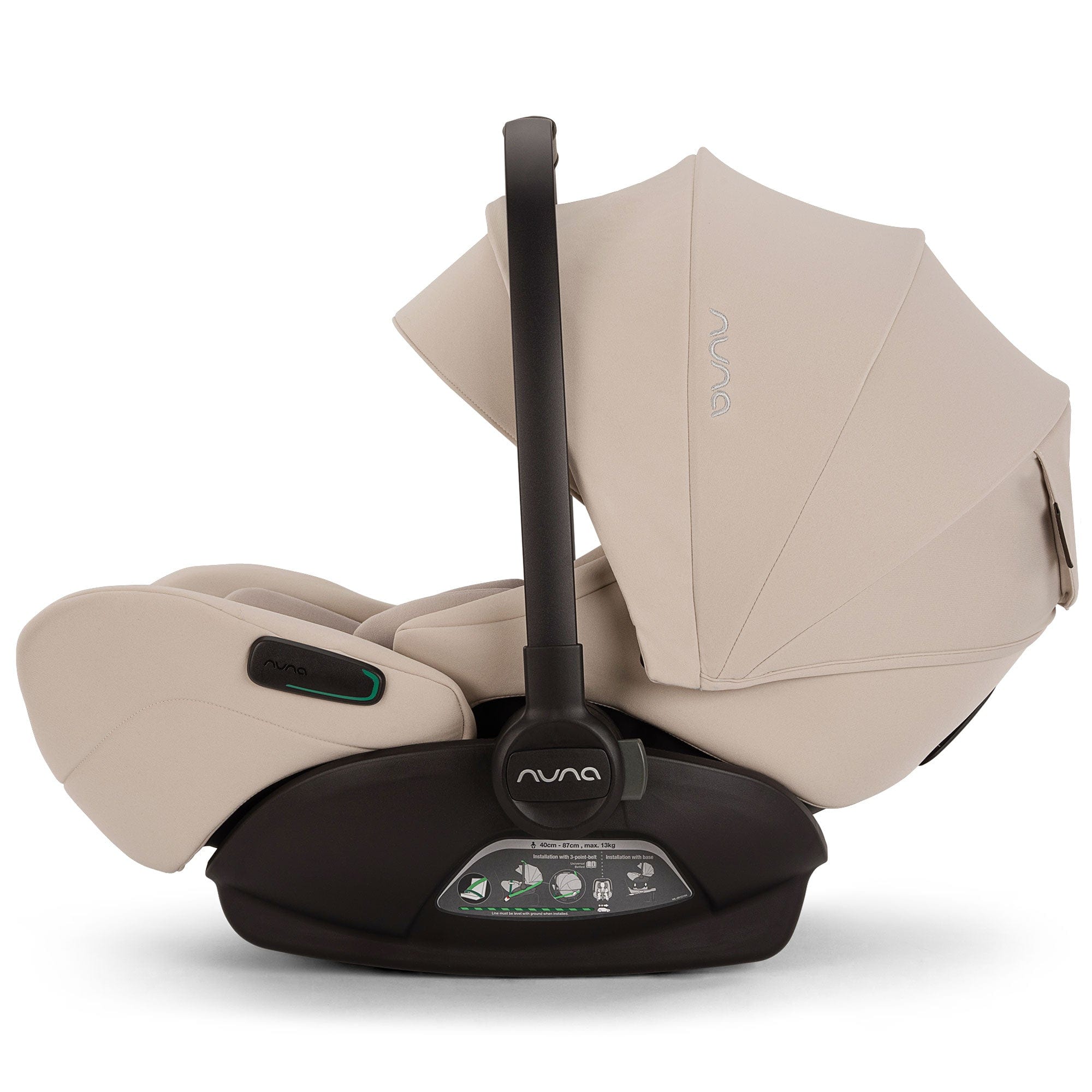 Nuna travel systems Nuna MIXX Next & ARRA Flex & BASE Curv Bundle - Biscotti Z2BNMIXX1045UK