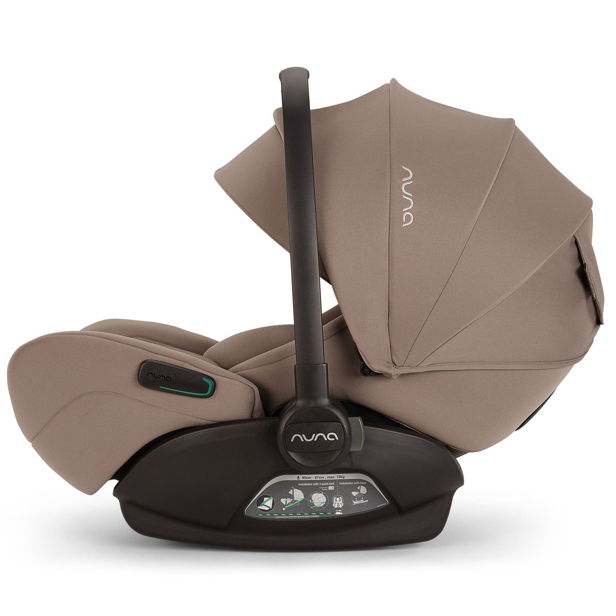 Nuna travel systems Nuna MIXX Next & ARRA Flex & BASE Curv Bundle - Cedar Z2BNMIXX1047UK