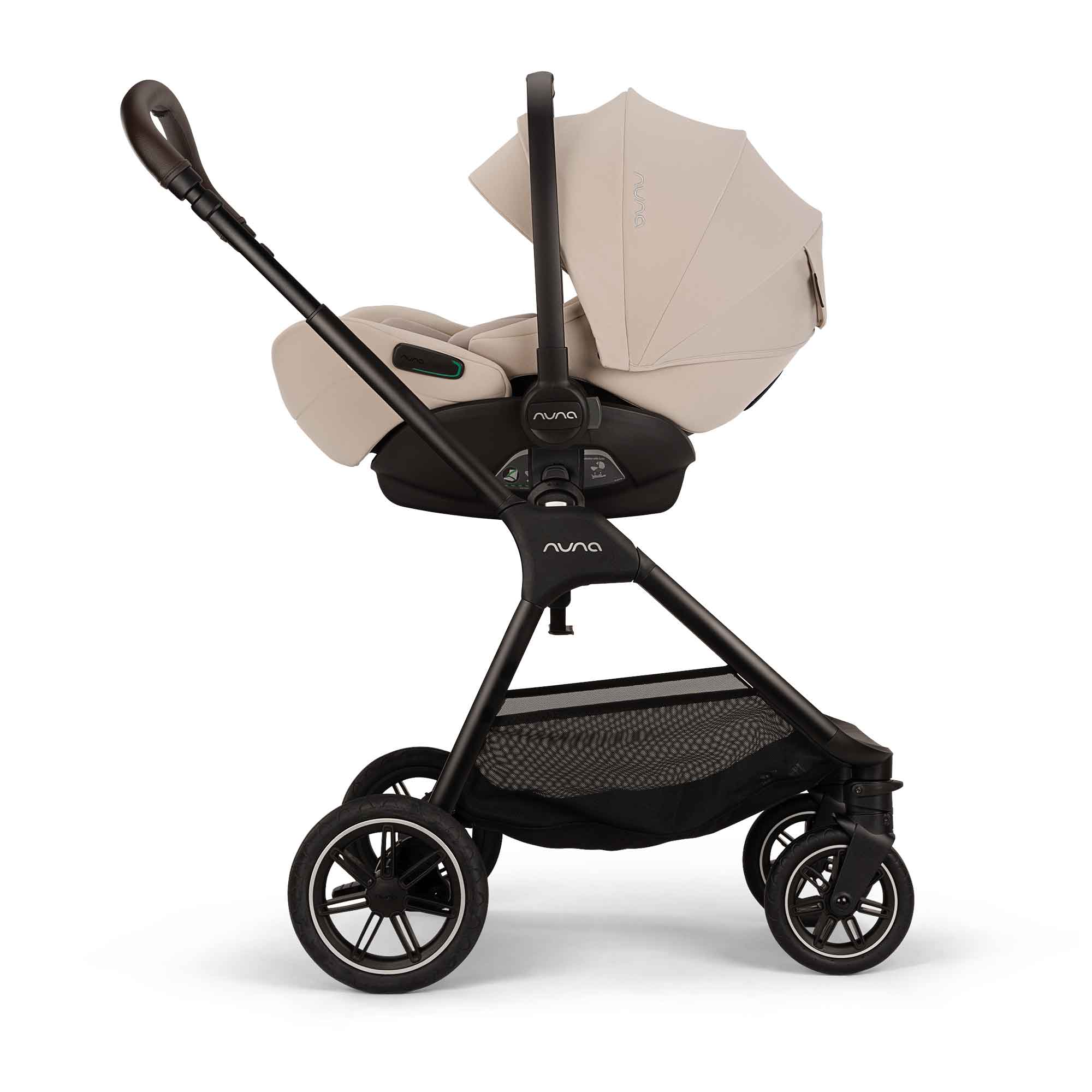 Nuna travel systems Nuna TRIV Next & ARRA Flex & BASE Curv Bundle - Biscotti Z2BNTRIV1041UK