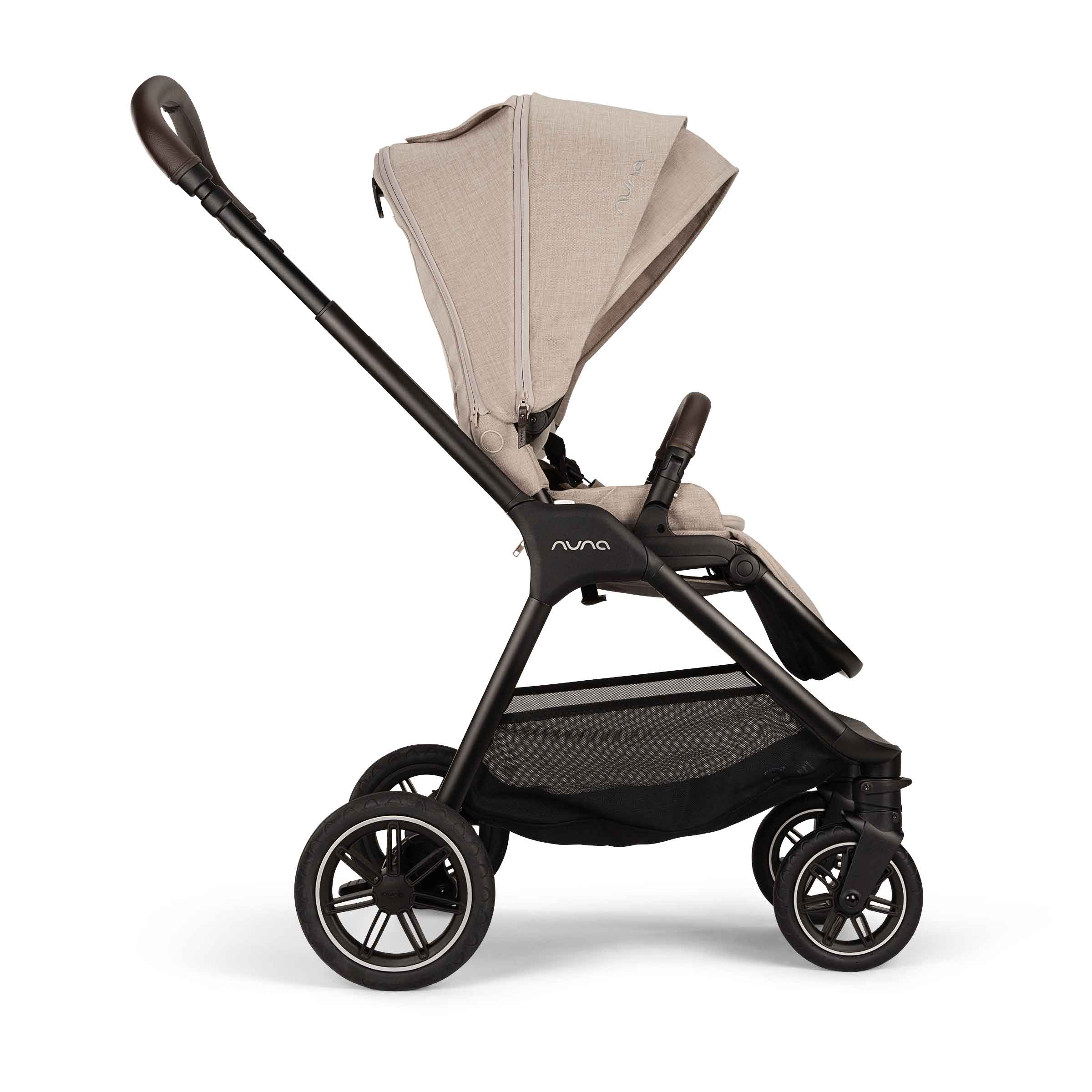 Nuna travel systems Nuna TRIV Next & ARRA Flex & BASE Curv Bundle - Biscotti Z2BNTRIV1041UK