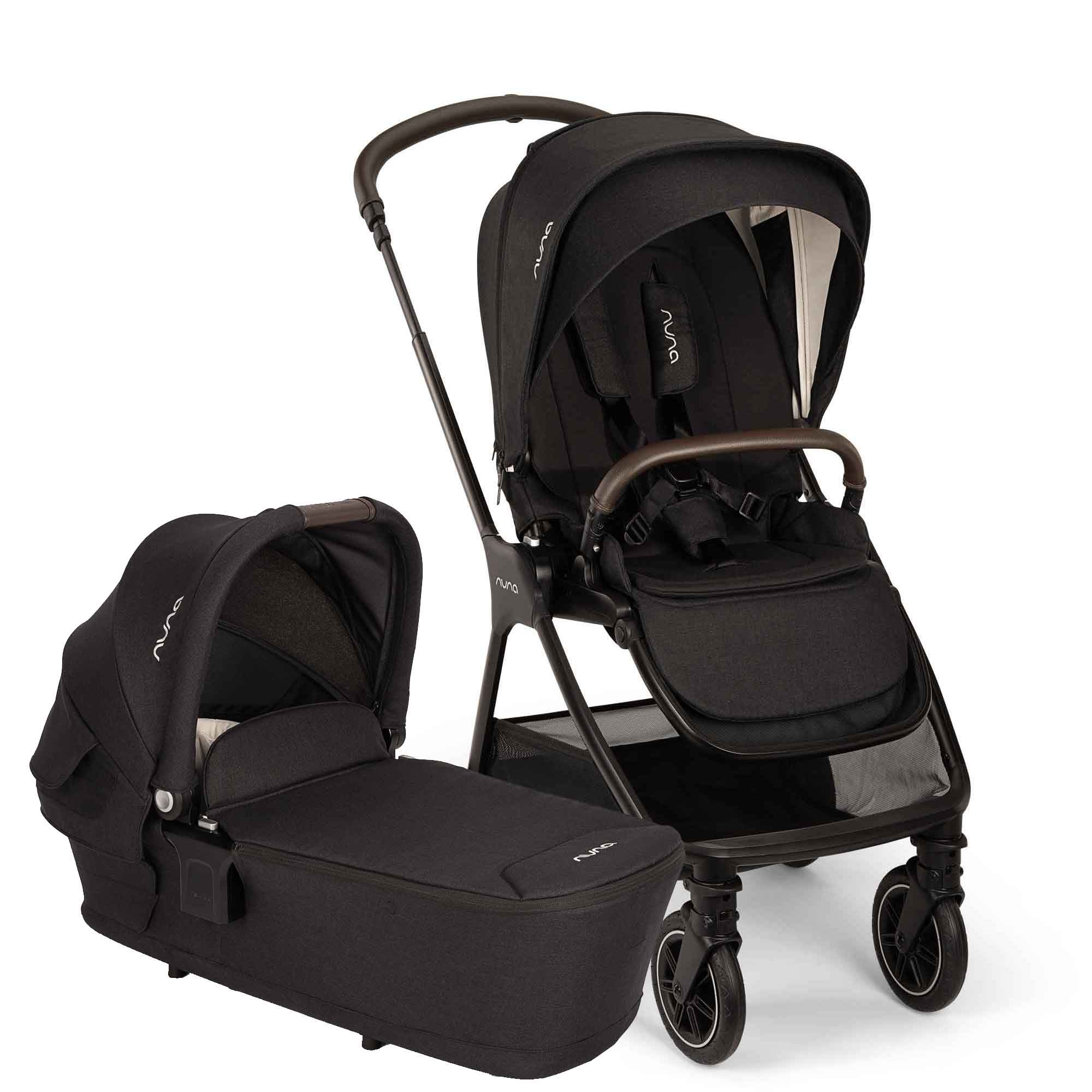 Nuna travel systems Nuna TRIV Next & ARRA Flex & BASE Curv Bundle - Caviar Z2BNTRIV1042UK