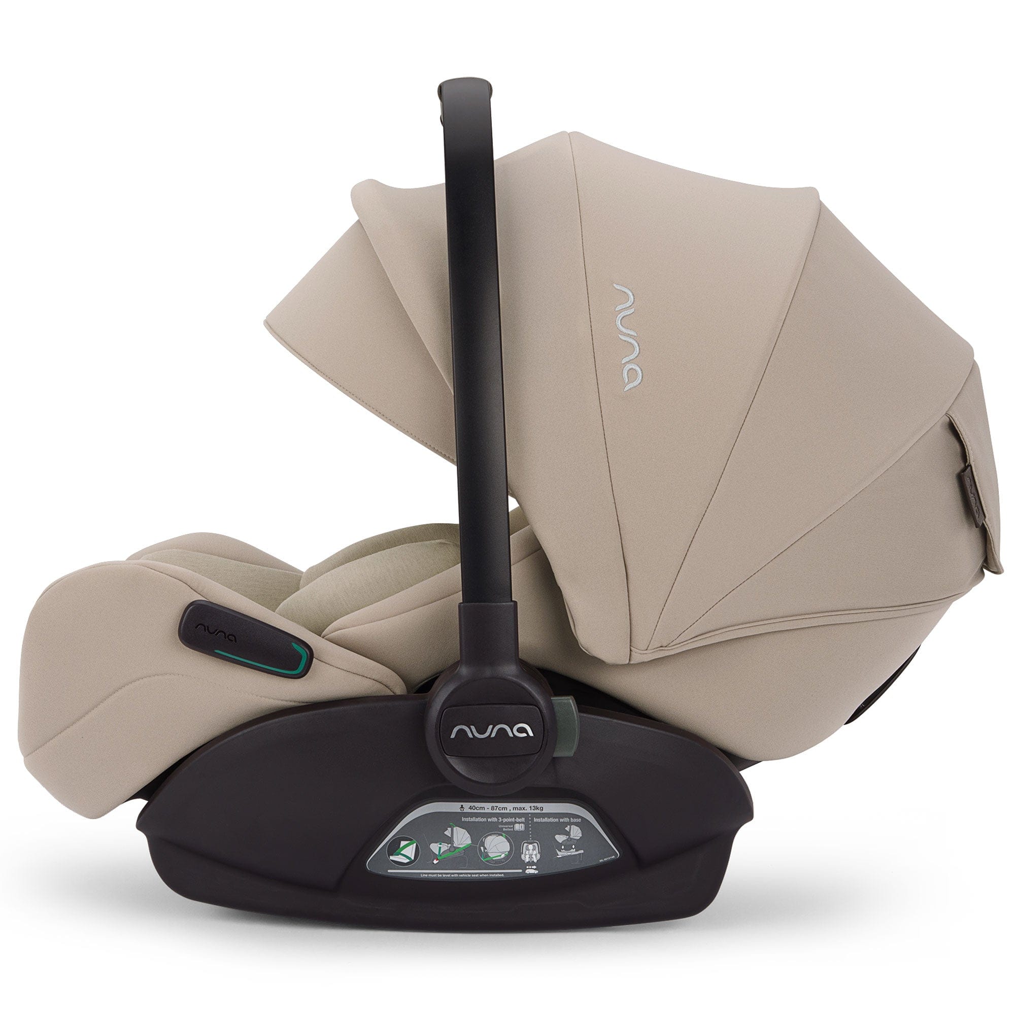 Nuna travel systems Nuna TRIV Next & ARRA Flex & BASE Curv Bundle - Chateau Z2BNTRIV1048UK