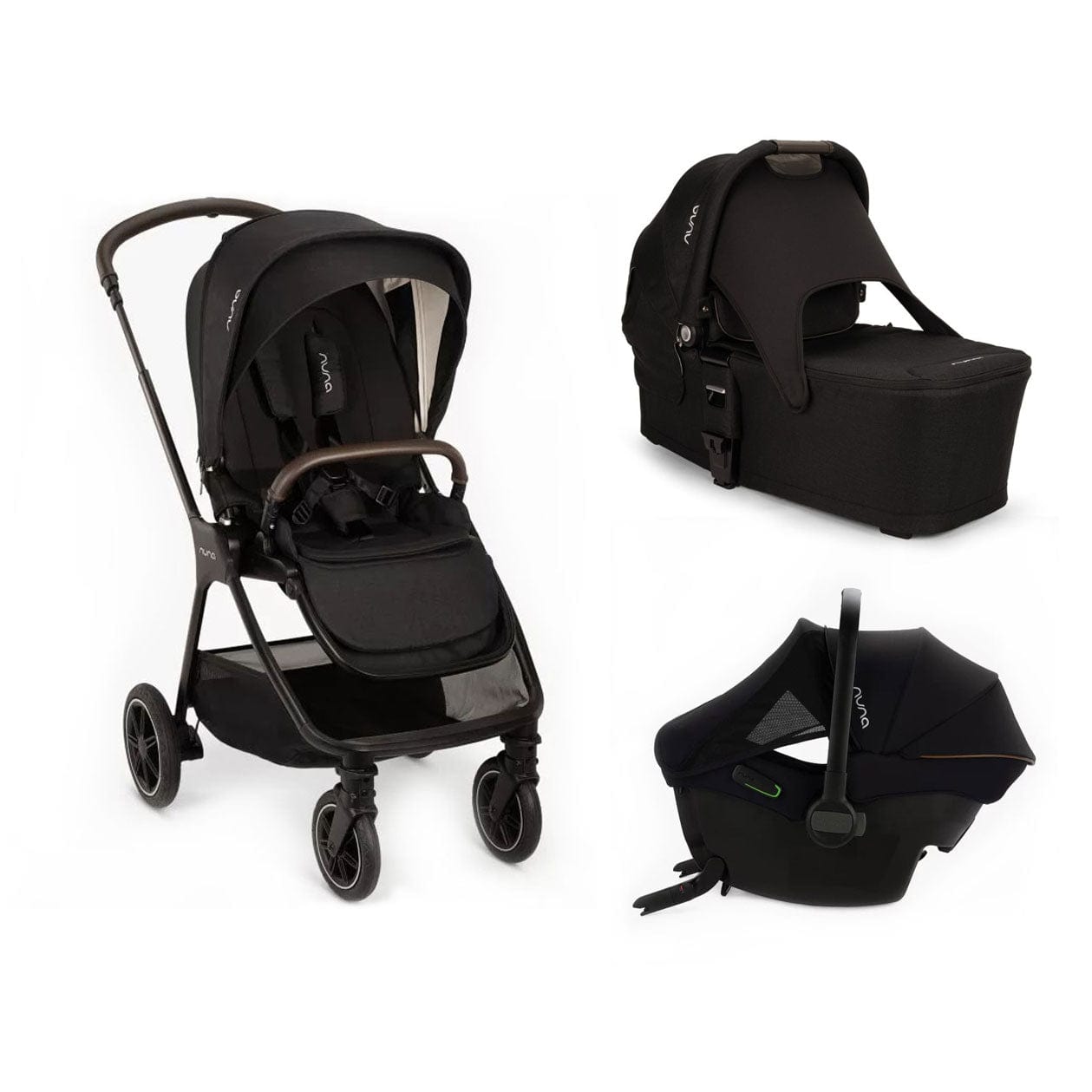 Nuna travel systems Nuna MIXX Next URBN Travel System (Caviar) Z2BNMIXX1025UK