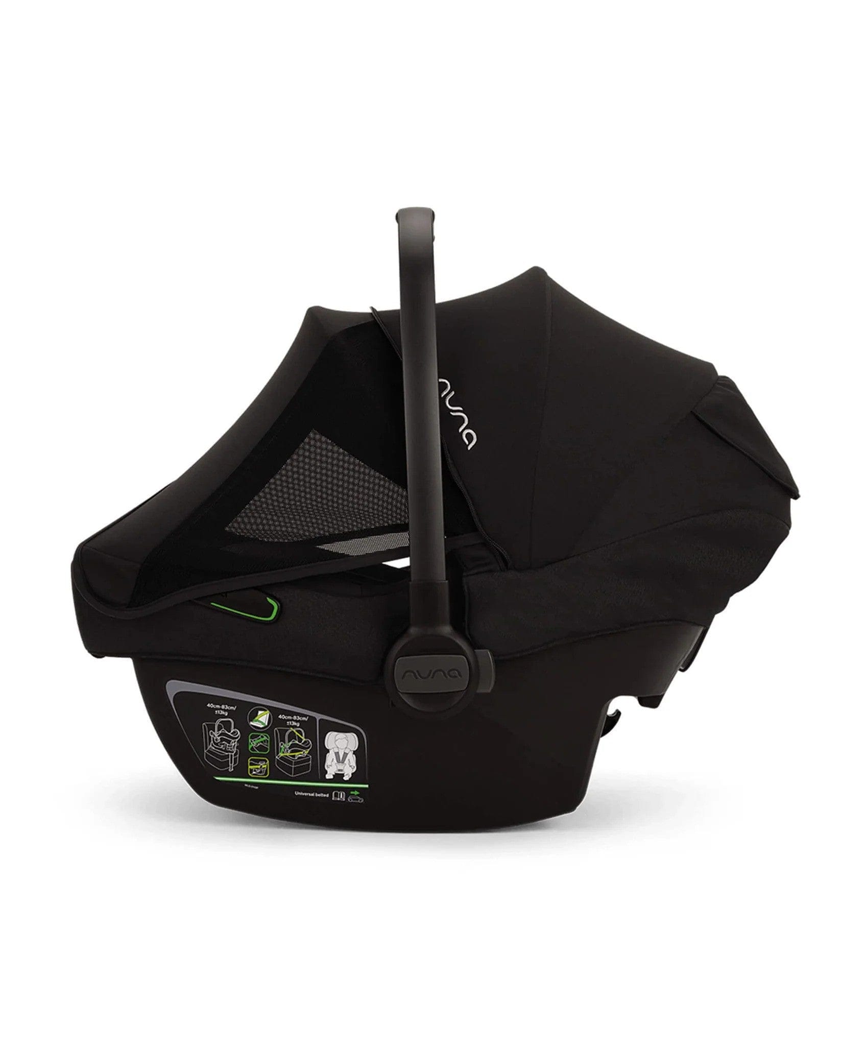 Nuna travel systems Nuna MIXX NEXT Generation Pipa Travel System (Caviar) Z2BNMIXX1037UK