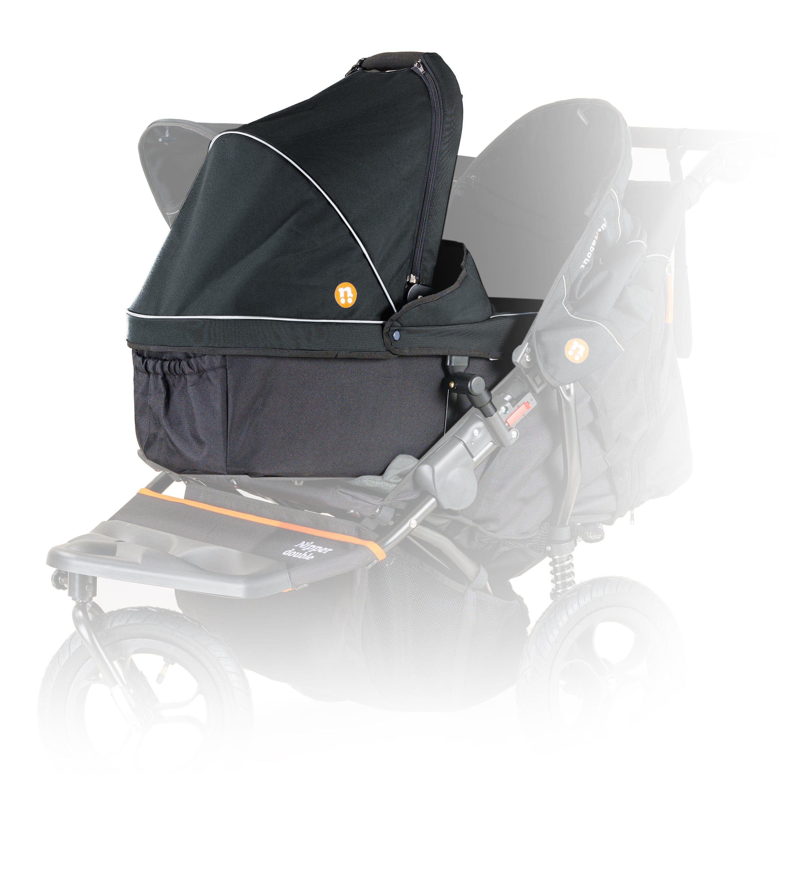 Out n About 3 Wheeler Pushchair Bundles Out n About Nipper Double Duo Starter Kit in Forest Black 15752-DTN-STA-FBL