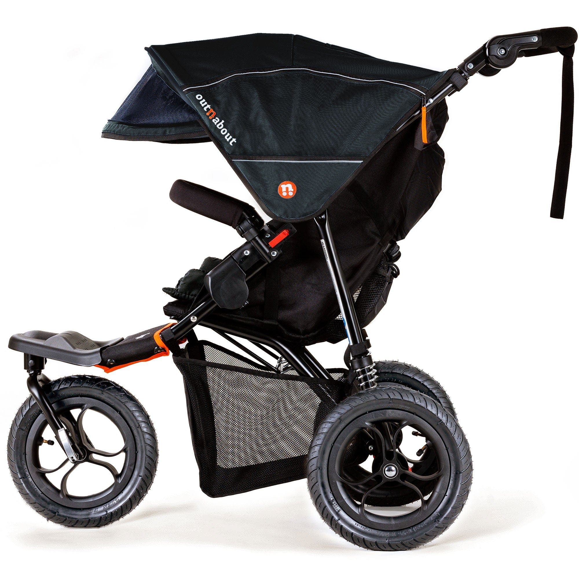 Out n About 3 Wheelers Out n About Nipper V5 All Terrain Pushchair - Forest Black NIP-01BLKv5