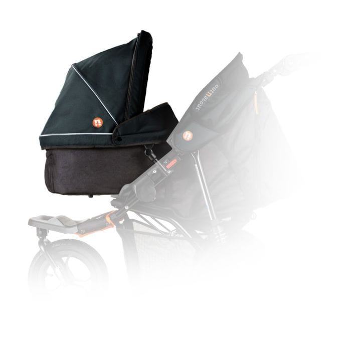 Out n About baby carrycots Out n About Nipper Single Carrycot - Forest Black CC-01FB