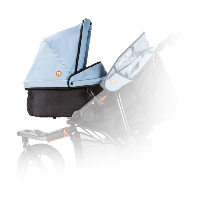 Out n About baby carrycots Out n About Nipper Single Carrycot - Rocksalt Grey CC-01RSG