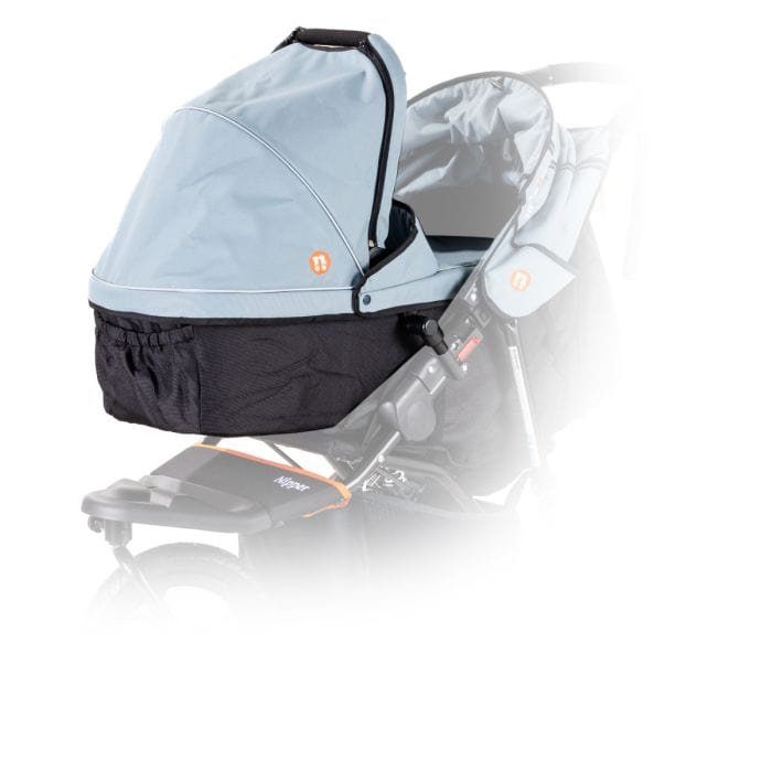 Out n About baby carrycots Out n About Nipper Single Carrycot - Rocksalt Grey CC-01RSG