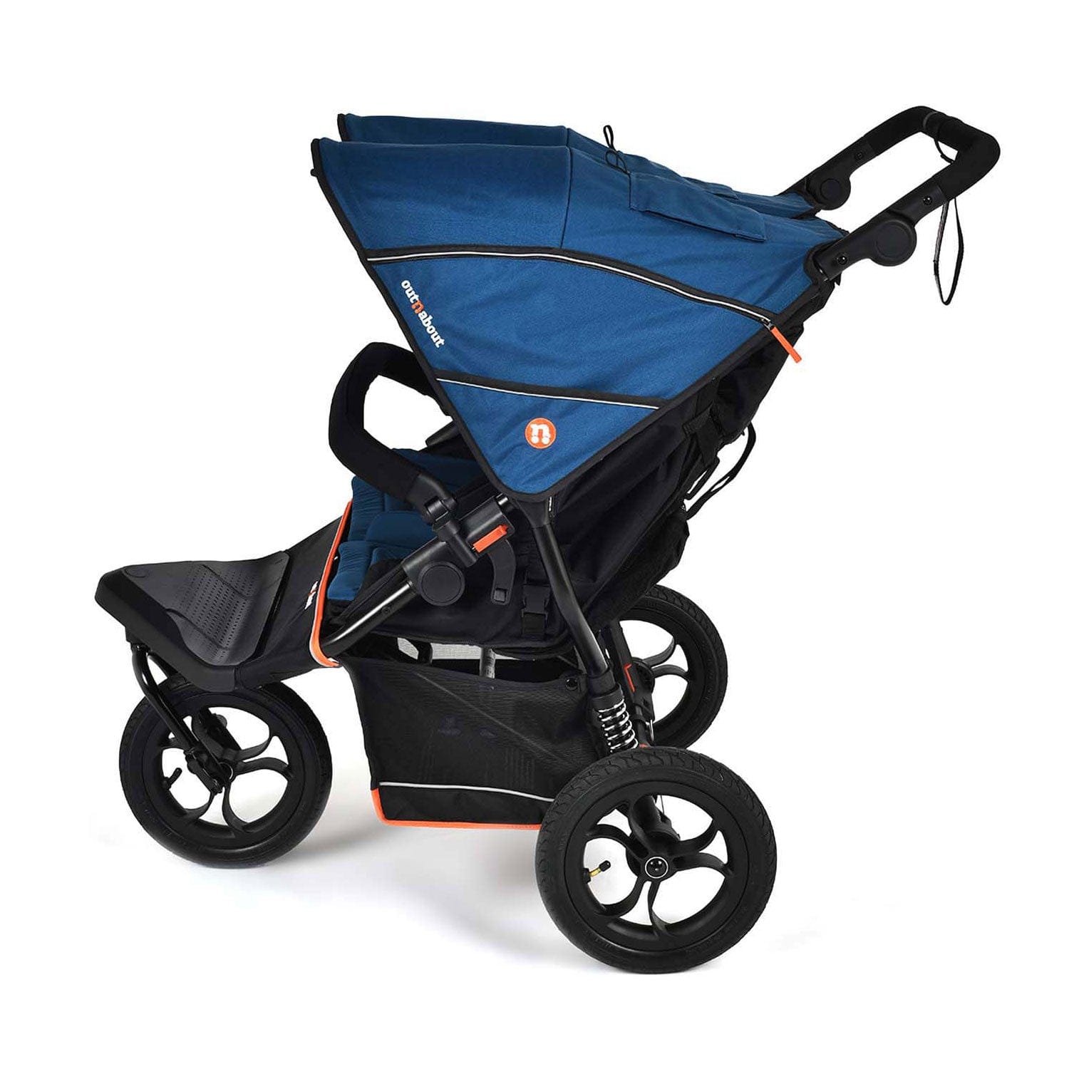 Out n About double buggies Out n About Double Nipper V6 - Highland Blue ONANIP-02BLUV6