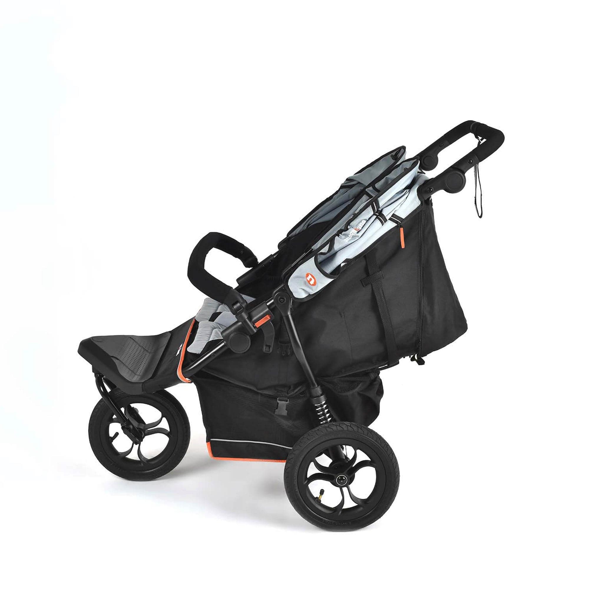 Out n About double buggies Out n About Double Nipper V6 - Rocksalt Grey ONANIP-02GRYV6