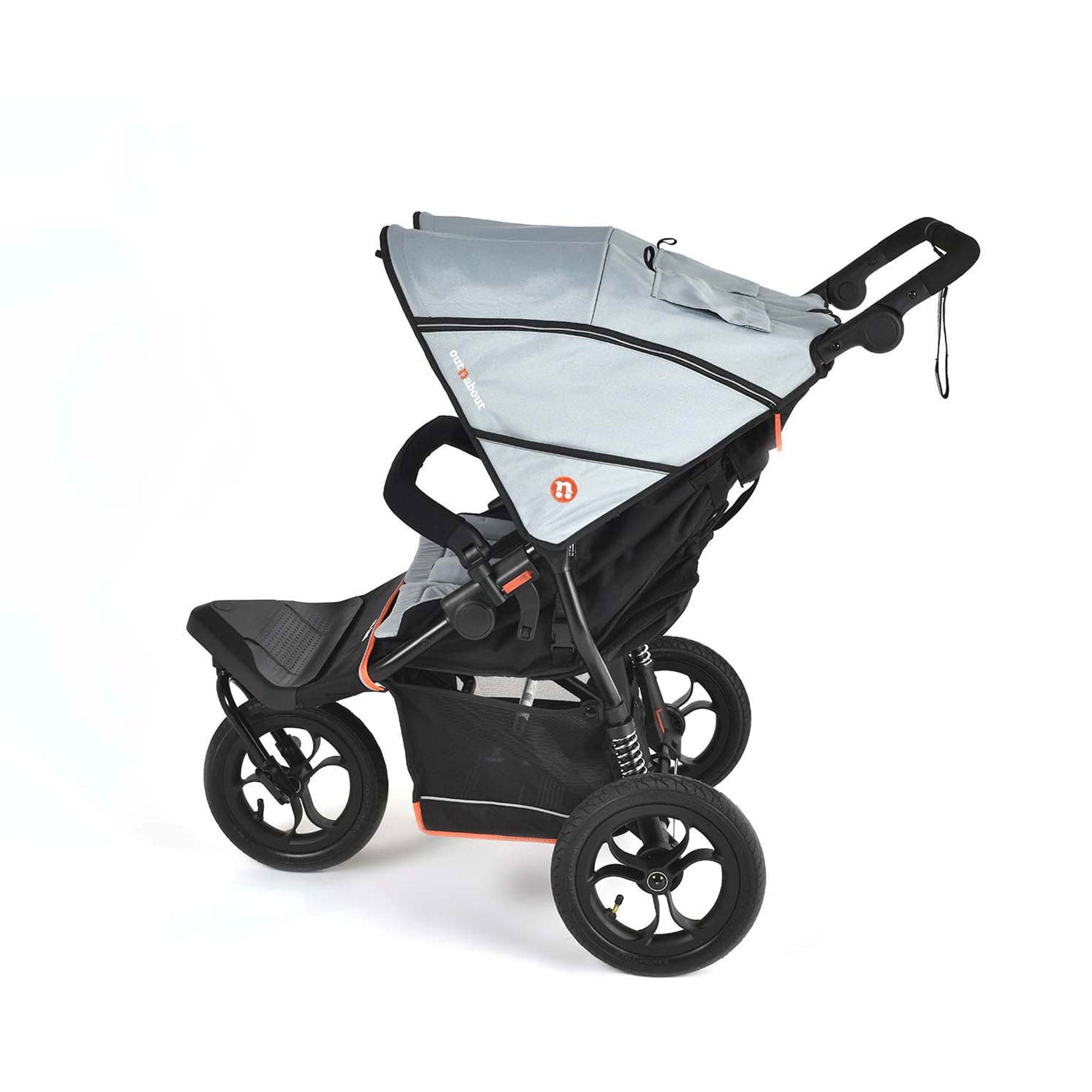 Out n About double buggies Out n About Double Nipper V6 - Rocksalt Grey ONANIP-02GRYV6