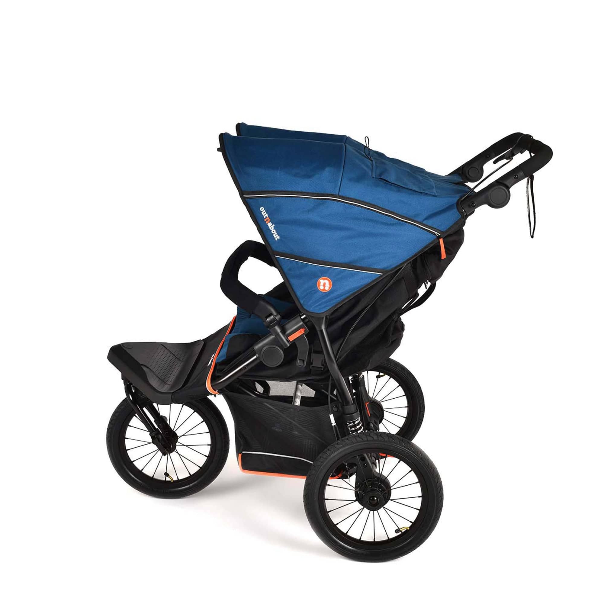 Out n About double buggies Out n About Nipper Double V6 Plus - Highland Blue ONANIP-02BLUV6+