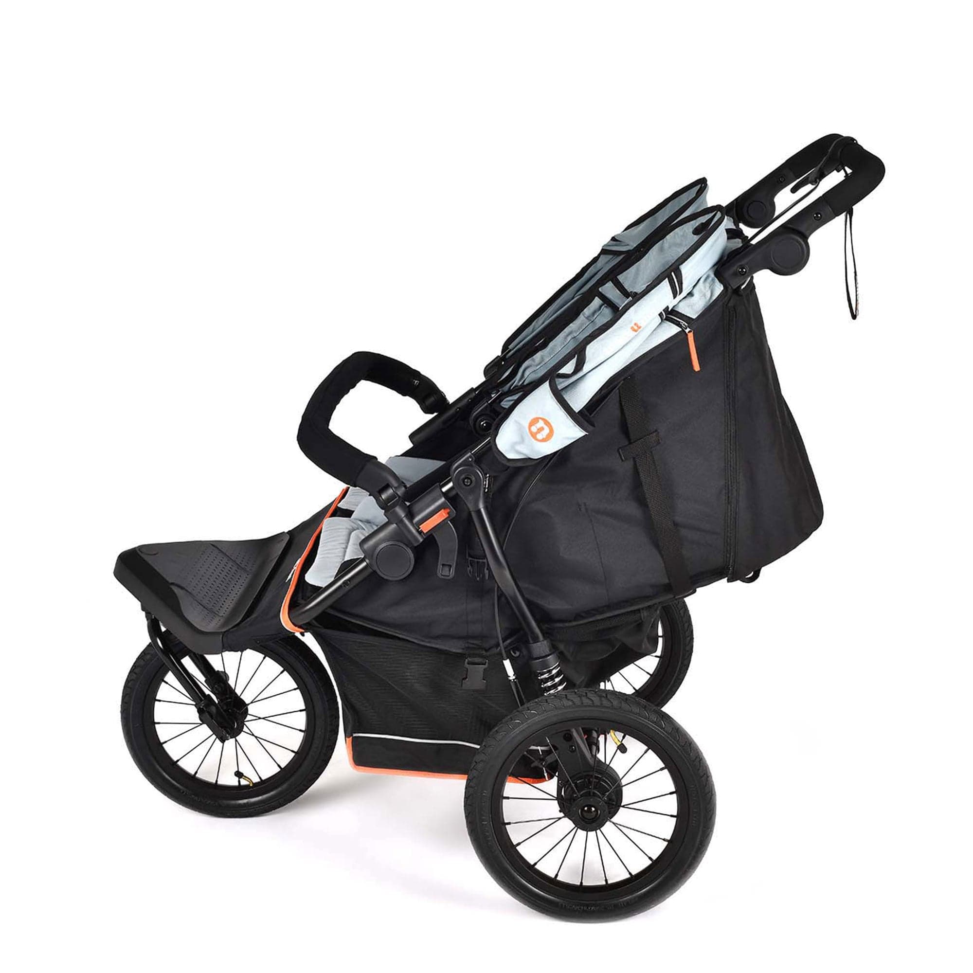 Out n About double buggies Out n About Nipper Double V6 Plus - Rocksalt Grey ONANIP-02GRYV6+