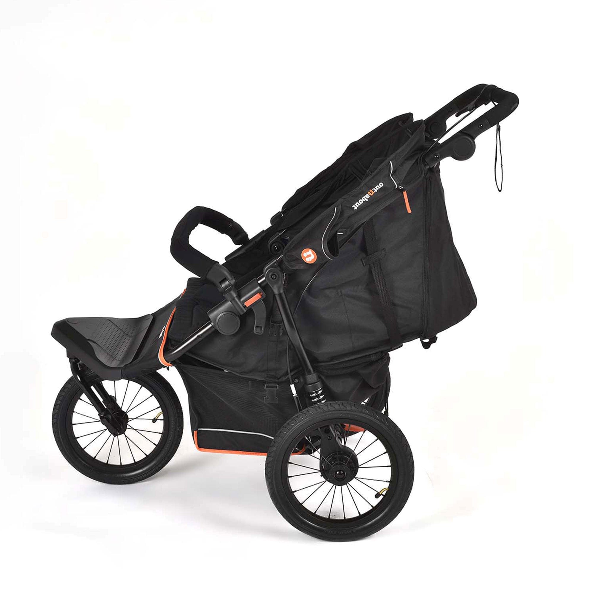 Out n About double buggies Out n About Nipper Double V6 Plus - Summit Black ONANIP-02SBV6+