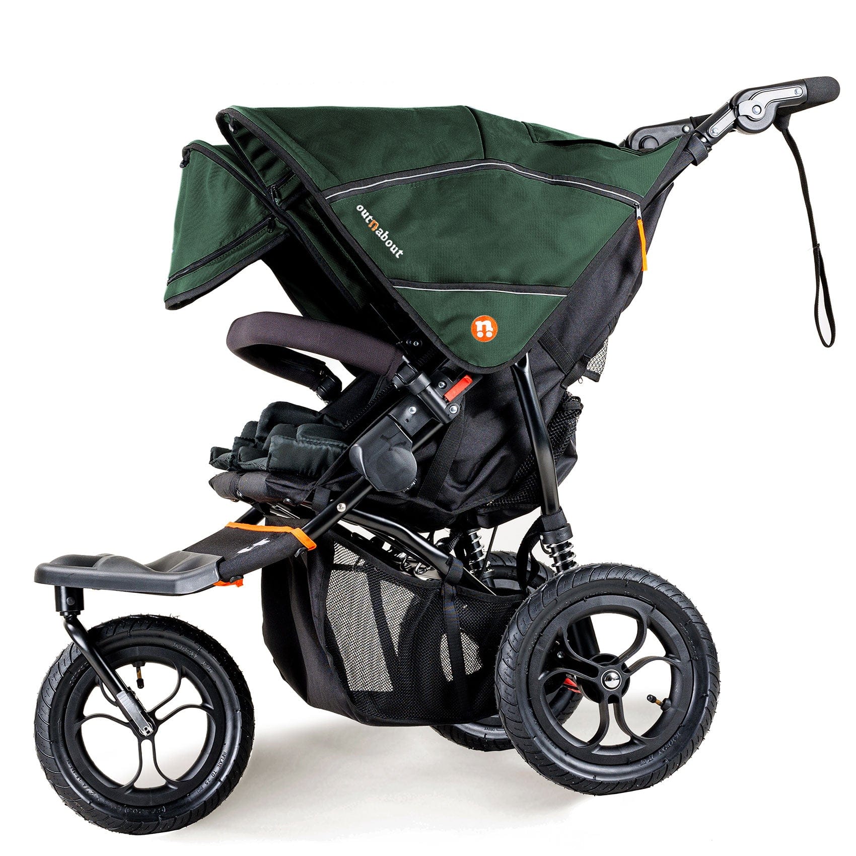 Out n About double buggies Out n About Double Nipper V5 - Sycamore Green NIP-02GRNv5