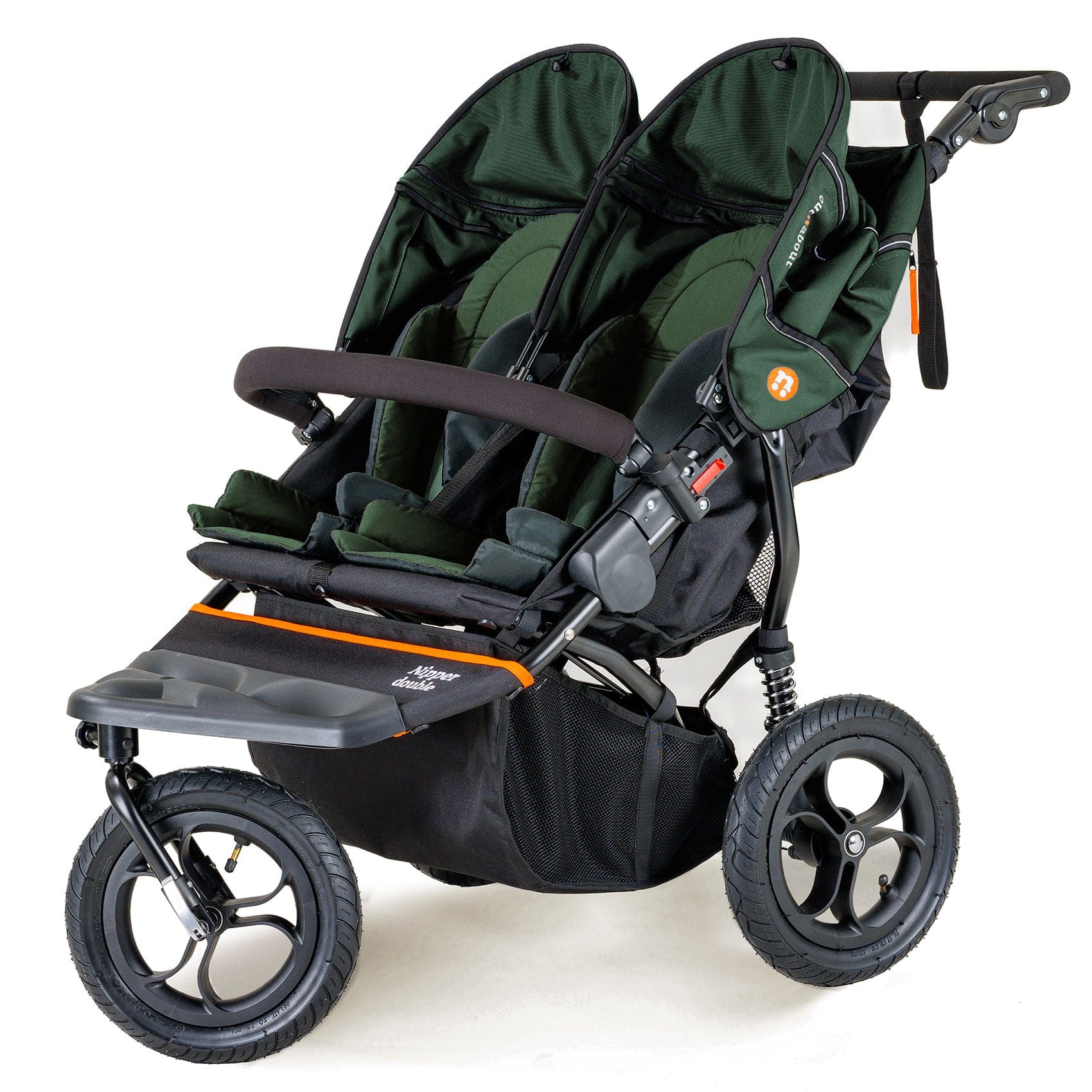 Out n About double buggies Out n About Double Nipper V5 - Sycamore Green NIP-02GRNv5