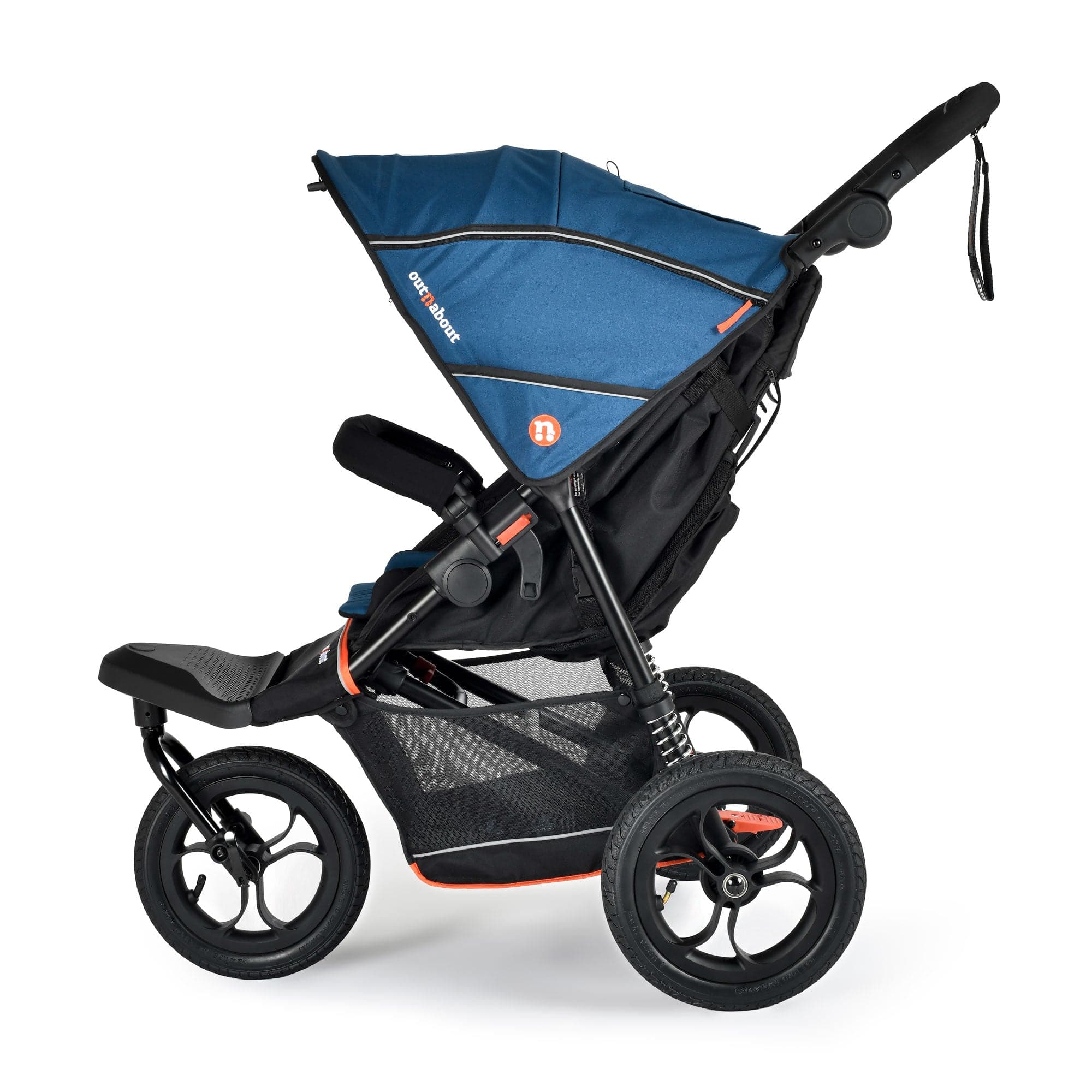 Out n About pushchairs & buggies Out n About Nipper V6 Newborn Bundle - Highland Blue 21047-HYL-BLU