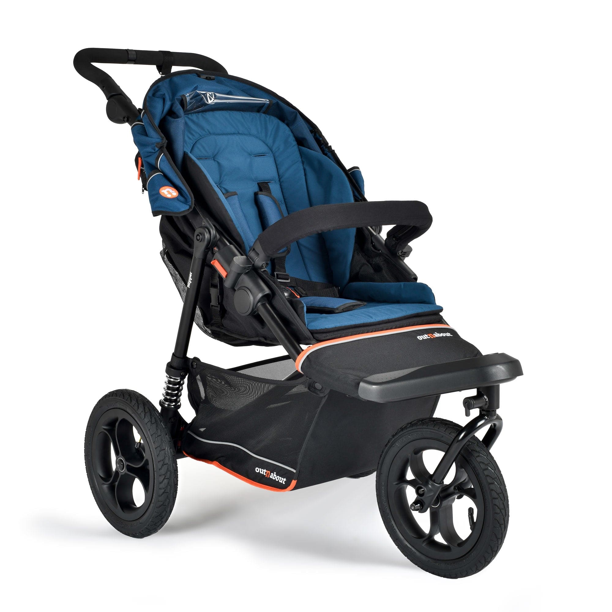 Out n About pushchairs & buggies Out n About Nipper V6 Newborn Bundle - Highland Blue 21047-HYL-BLU