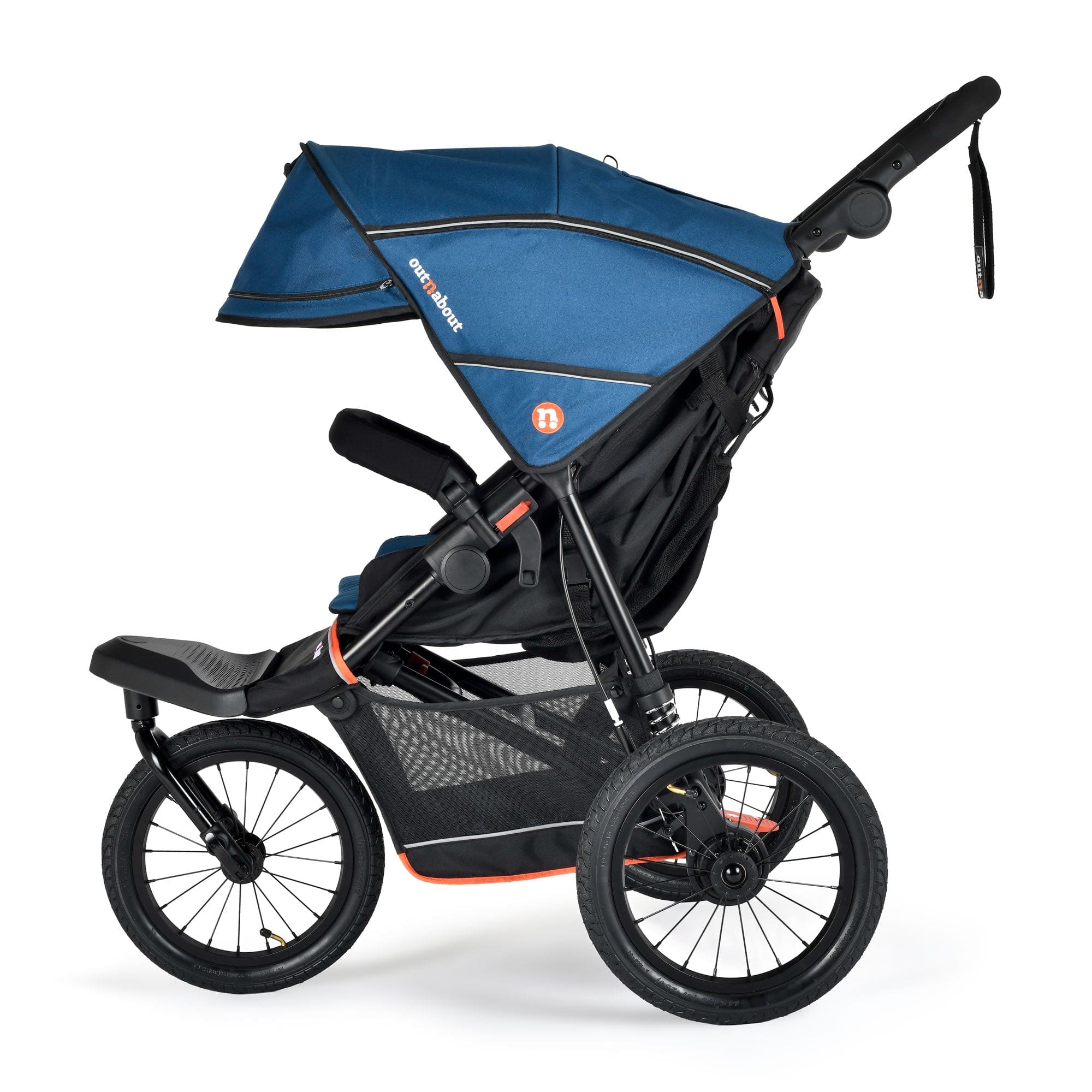 Out n About pushchairs & buggies Out n About Nipper V6 Plus Newborn Bundle - Highland Blue 21056-HYL-BLU