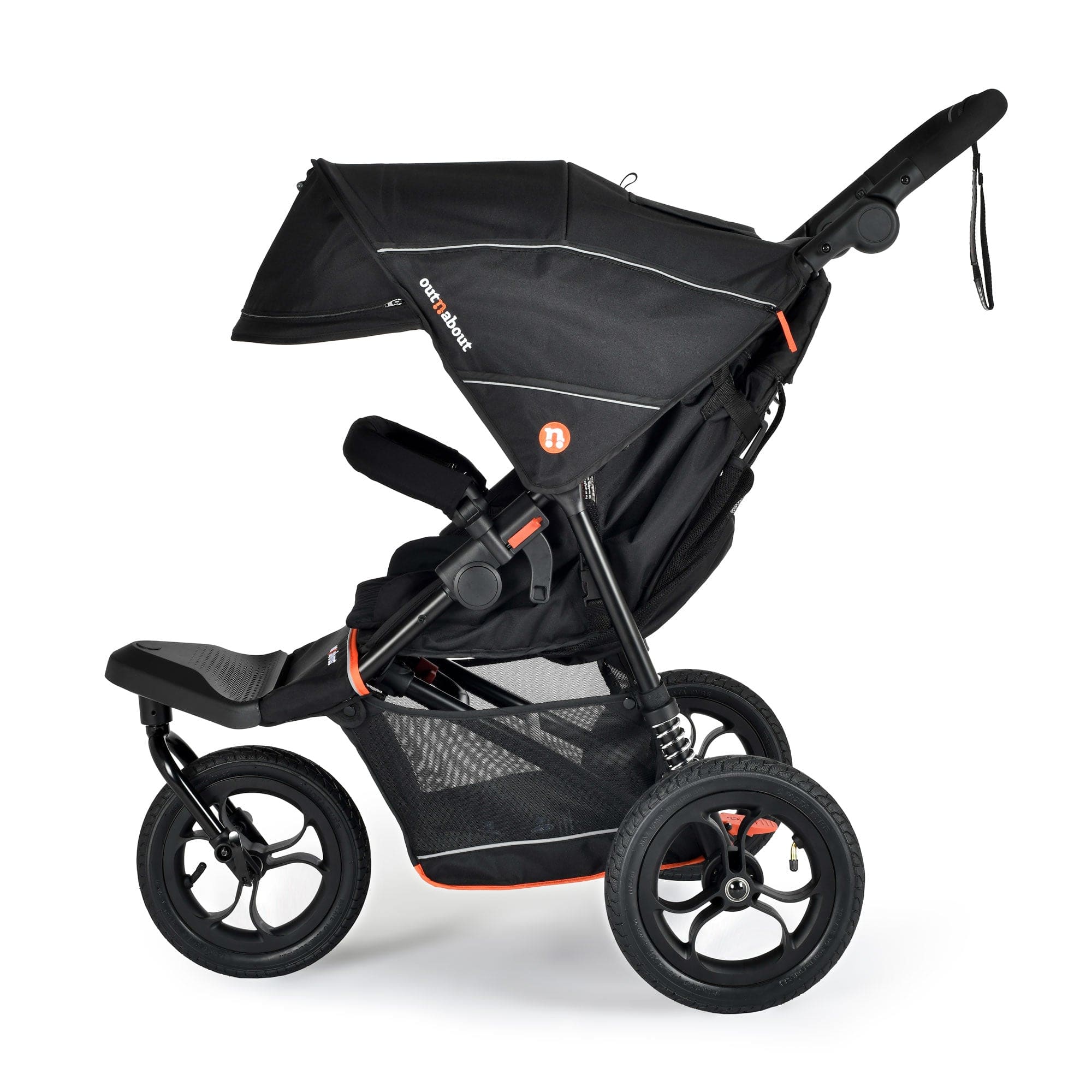 Out n About pushchairs & buggies Out n About Nipper Single V6 - Summit Black ONANIP-01SBV6