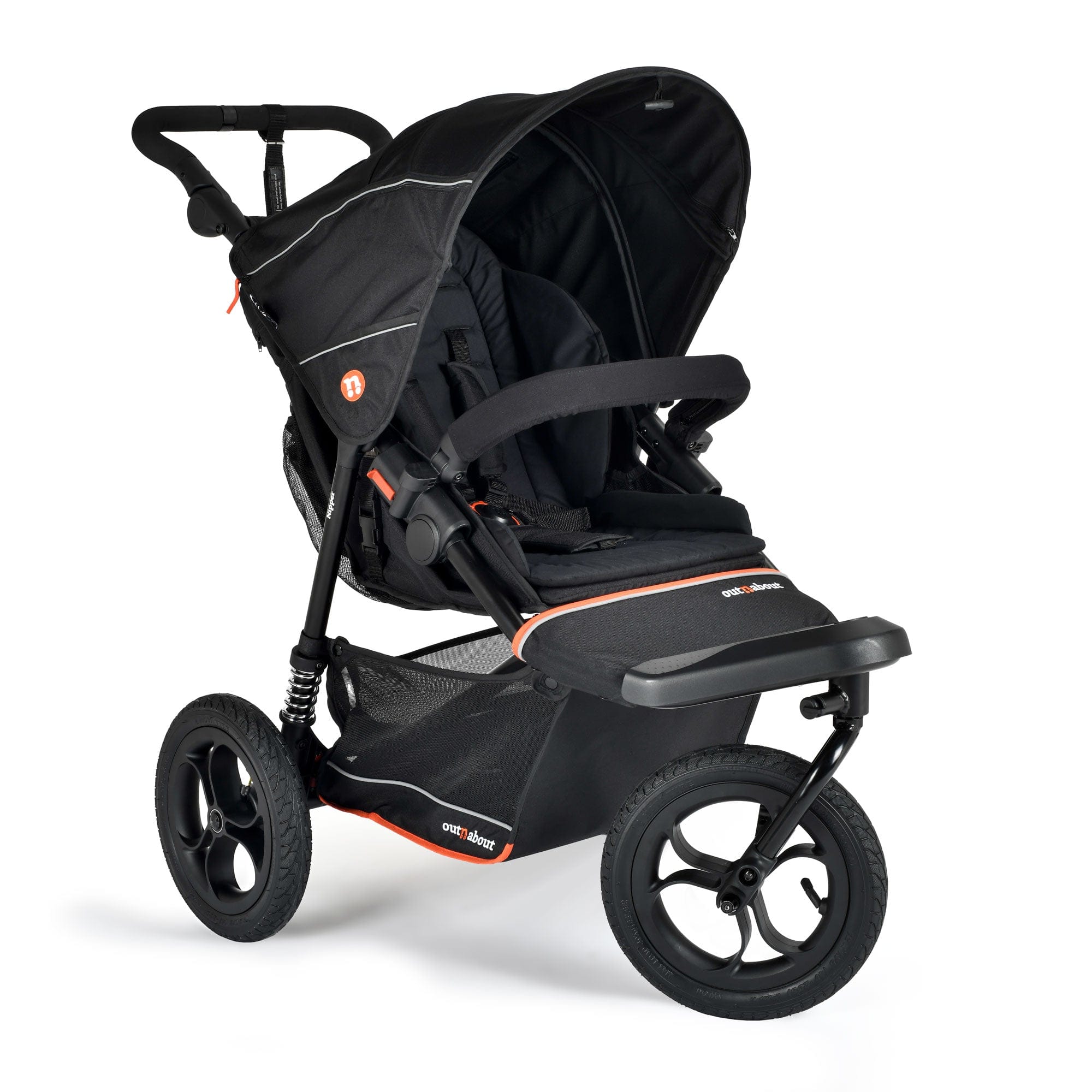 Out n About pushchairs & buggies Out n About Nipper Single V6 - Summit Black ONANIP-01SBV6