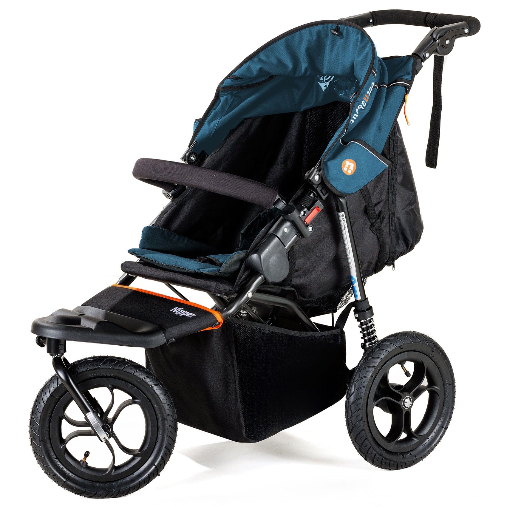 Out n About Travel Systems Out n About Nipper Single Maxi-Cosi Essential Kit in Highland Blue