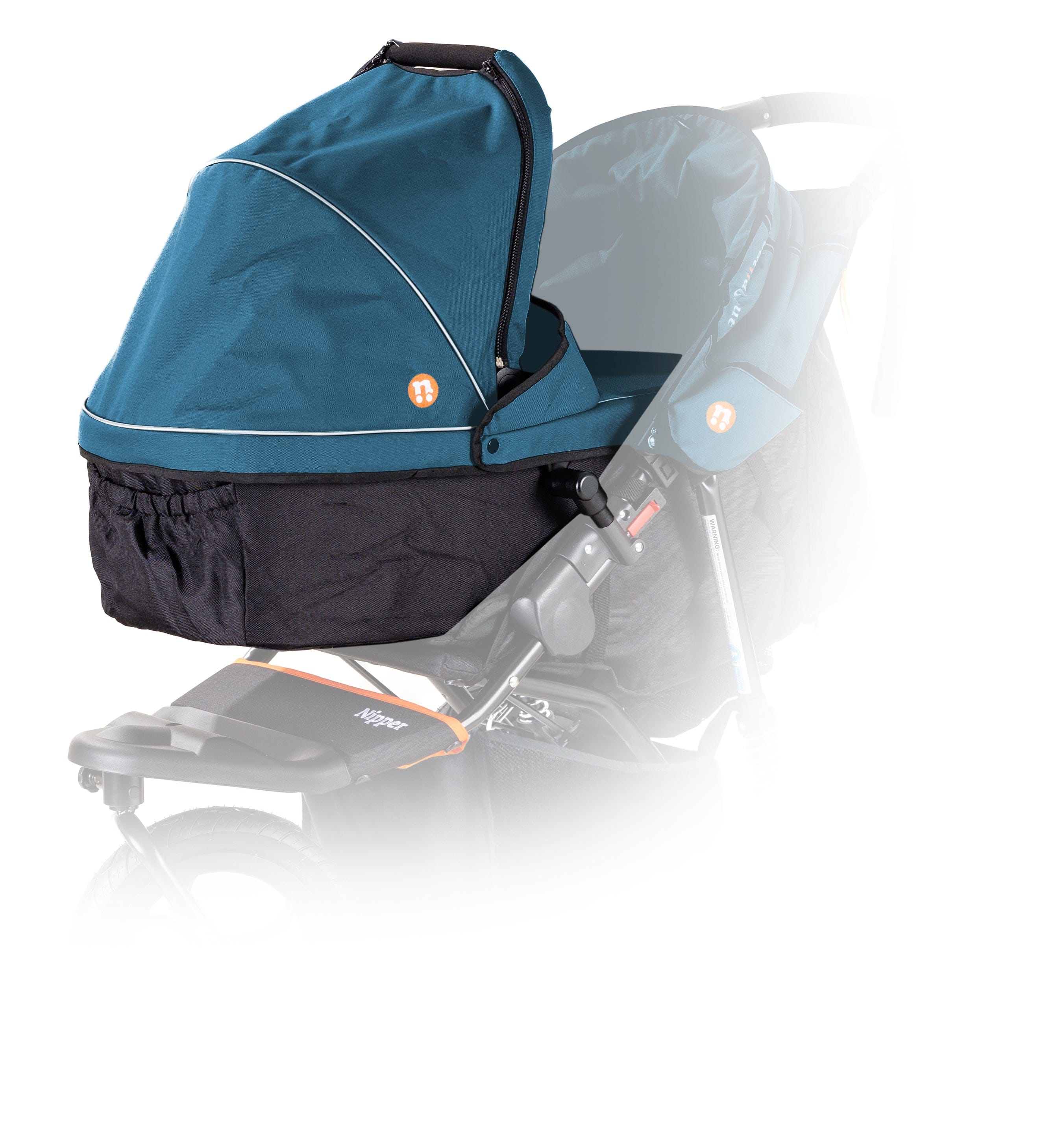 Out n About Travel Systems Out n About Nipper Single Maxi-Cosi Essential Kit in Highland Blue