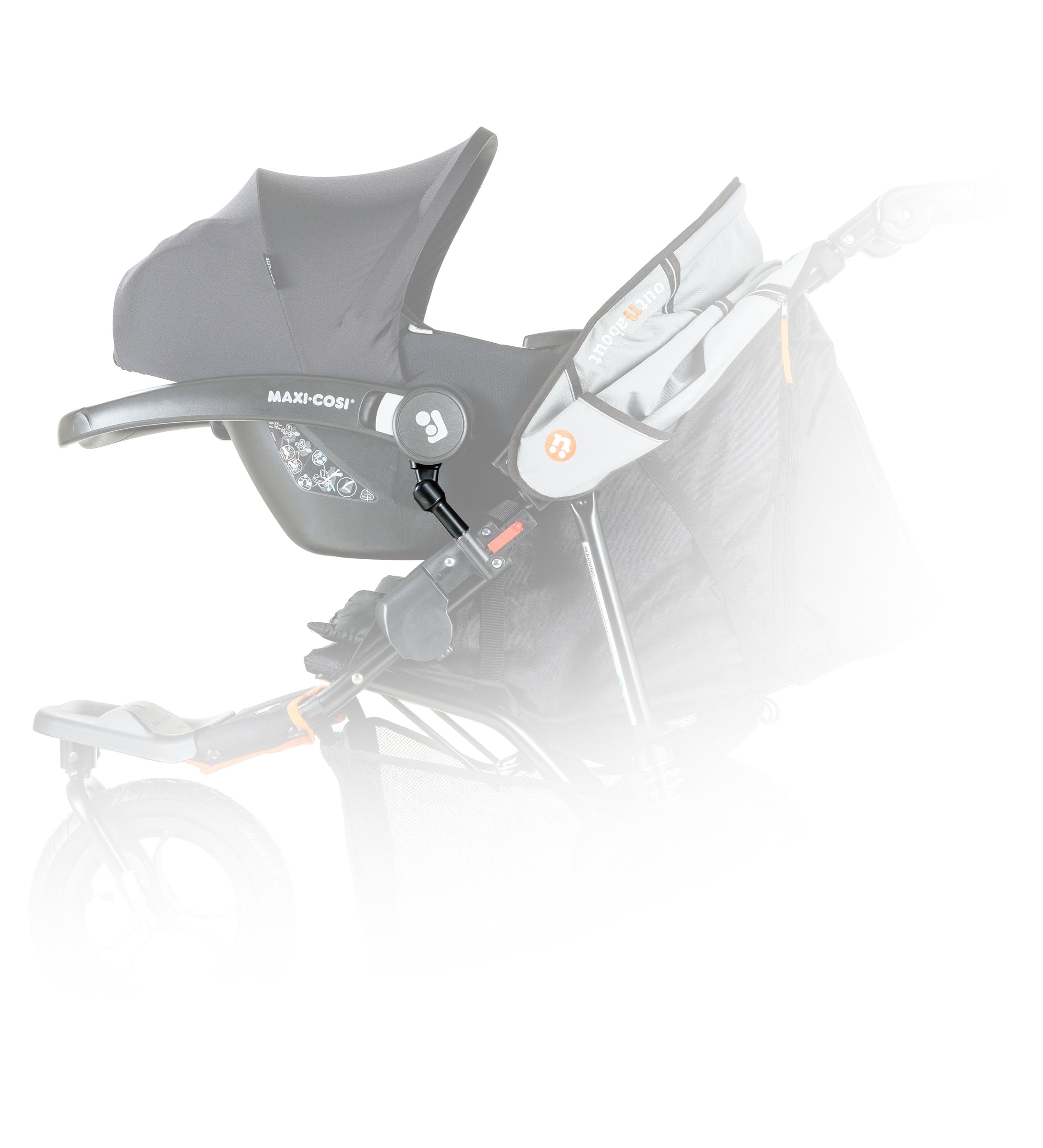 Out n About Travel Systems Out n About Nipper Single Maxi-Cosi Essential Kit in Highland Blue