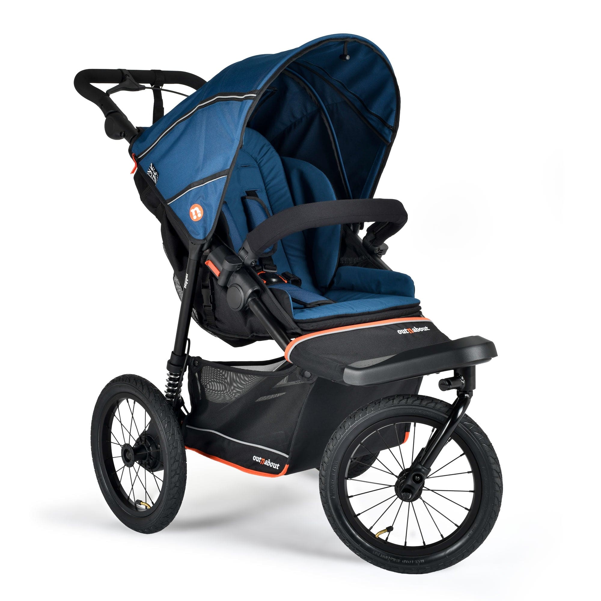 Out n About travel systems Out n About Nipper V6 Plus Travel System - Highland Blue