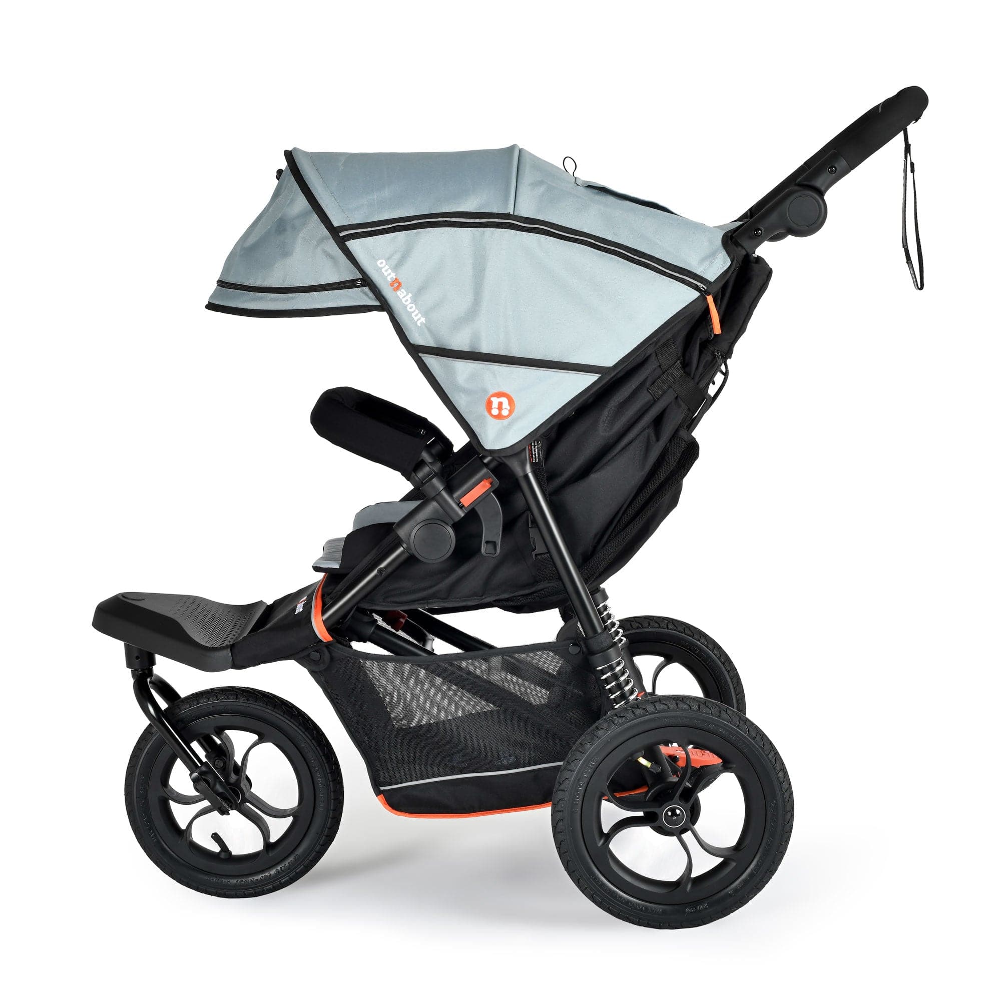 Out n About travel systems Out n About Nipper V6 Travel System - Rock Salt Grey