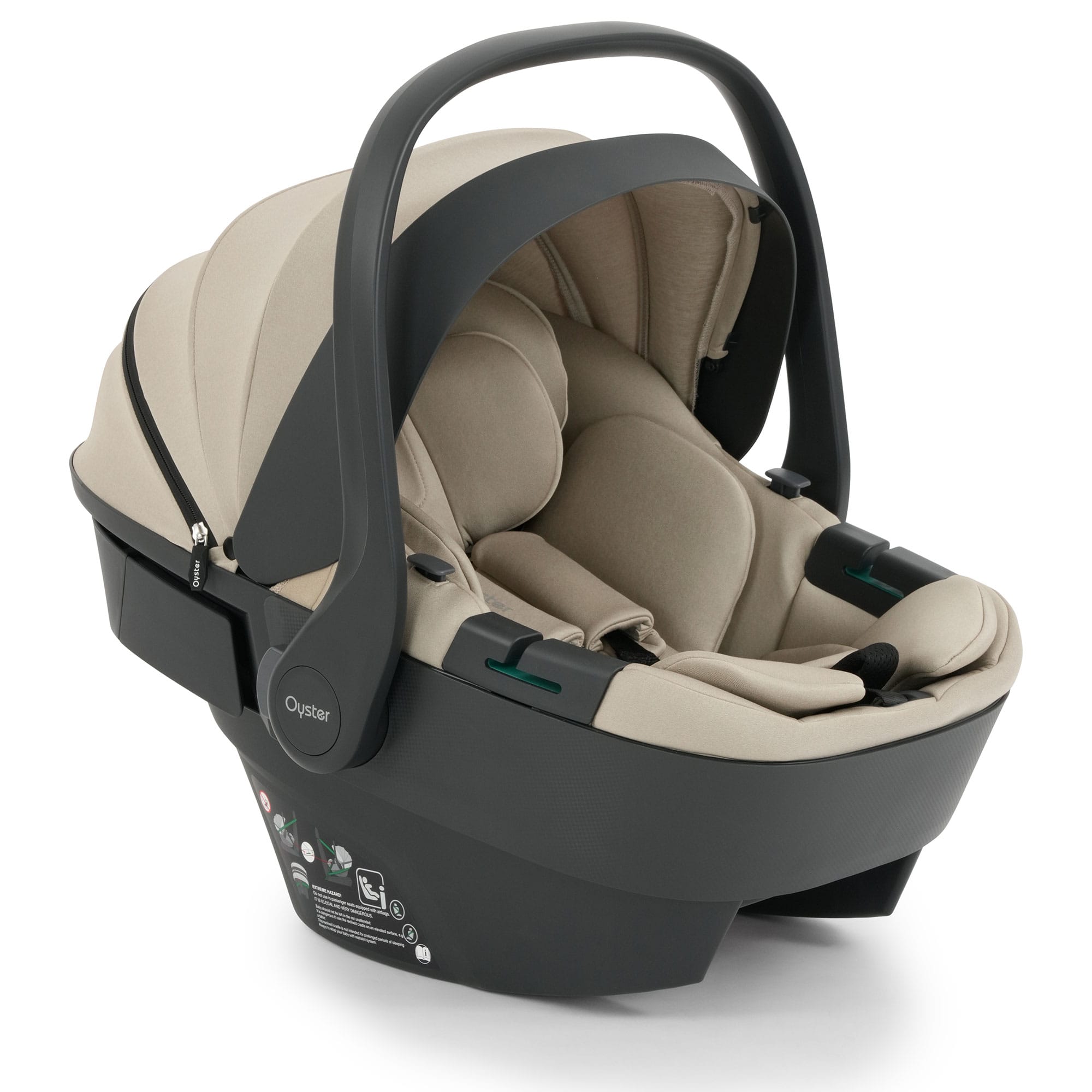 Oyster baby car seats Oyster Capsule 360 i-Size Infant Car Seat - Buttermilk O4ICBU