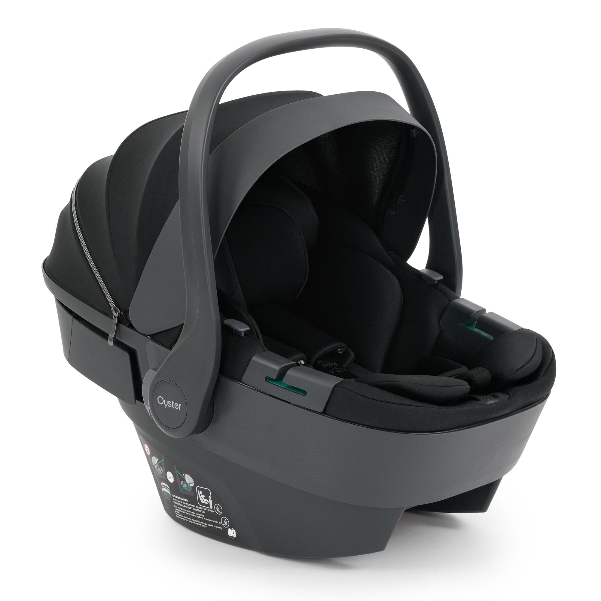 Oyster baby car seats Oyster Capsule 360 i-Size Infant Car Seat - Liquorice OVICLI