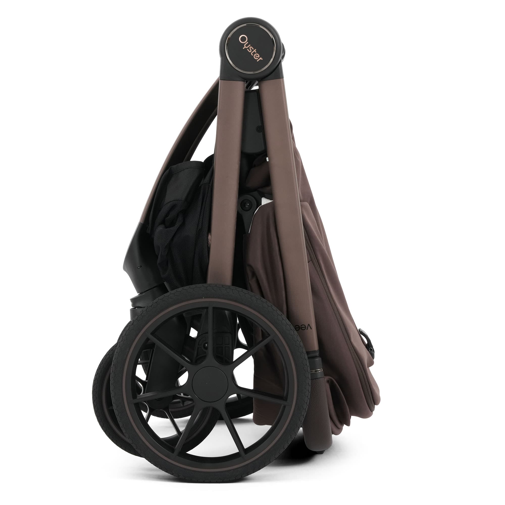 Oyster baby prams Oyster Vee Stroller & Carrycot Bundle - Chocolate