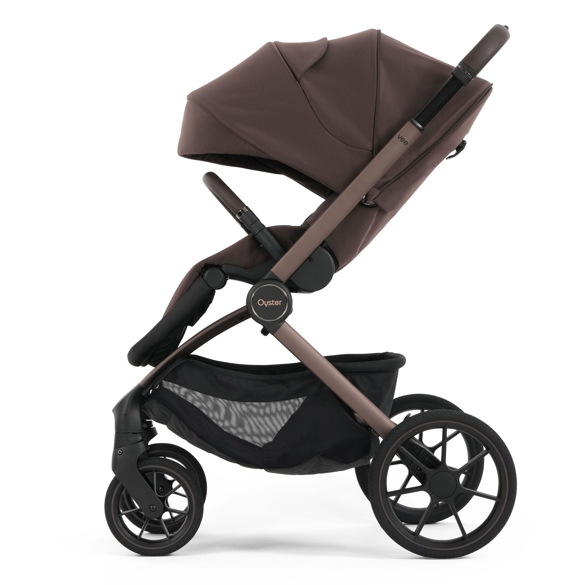 Oyster baby prams Oyster Vee Stroller & Carrycot Bundle - Chocolate