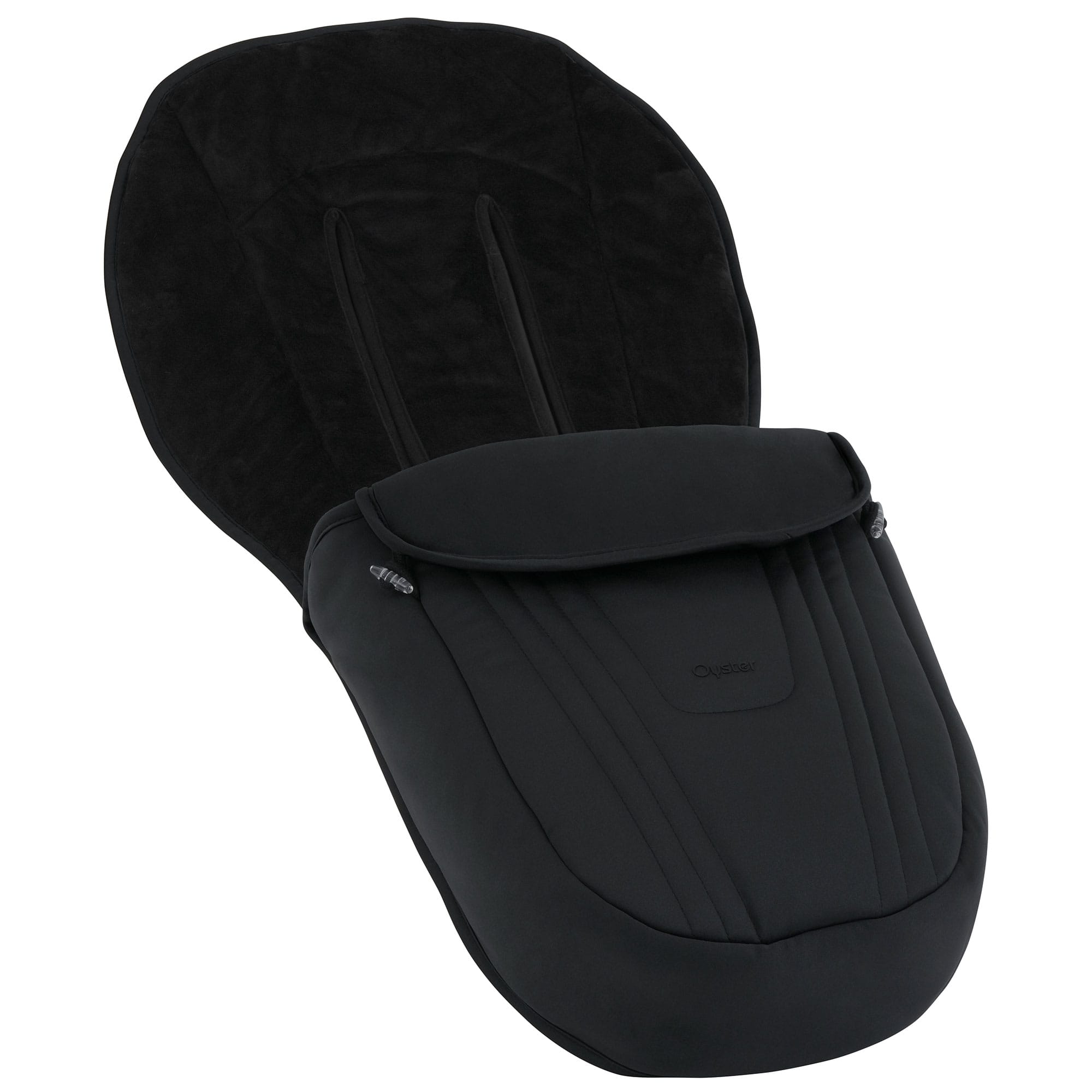 Oyster baby prams Oyster Vee Stroller & Carrycot Bundle - Liquorice OVSULI