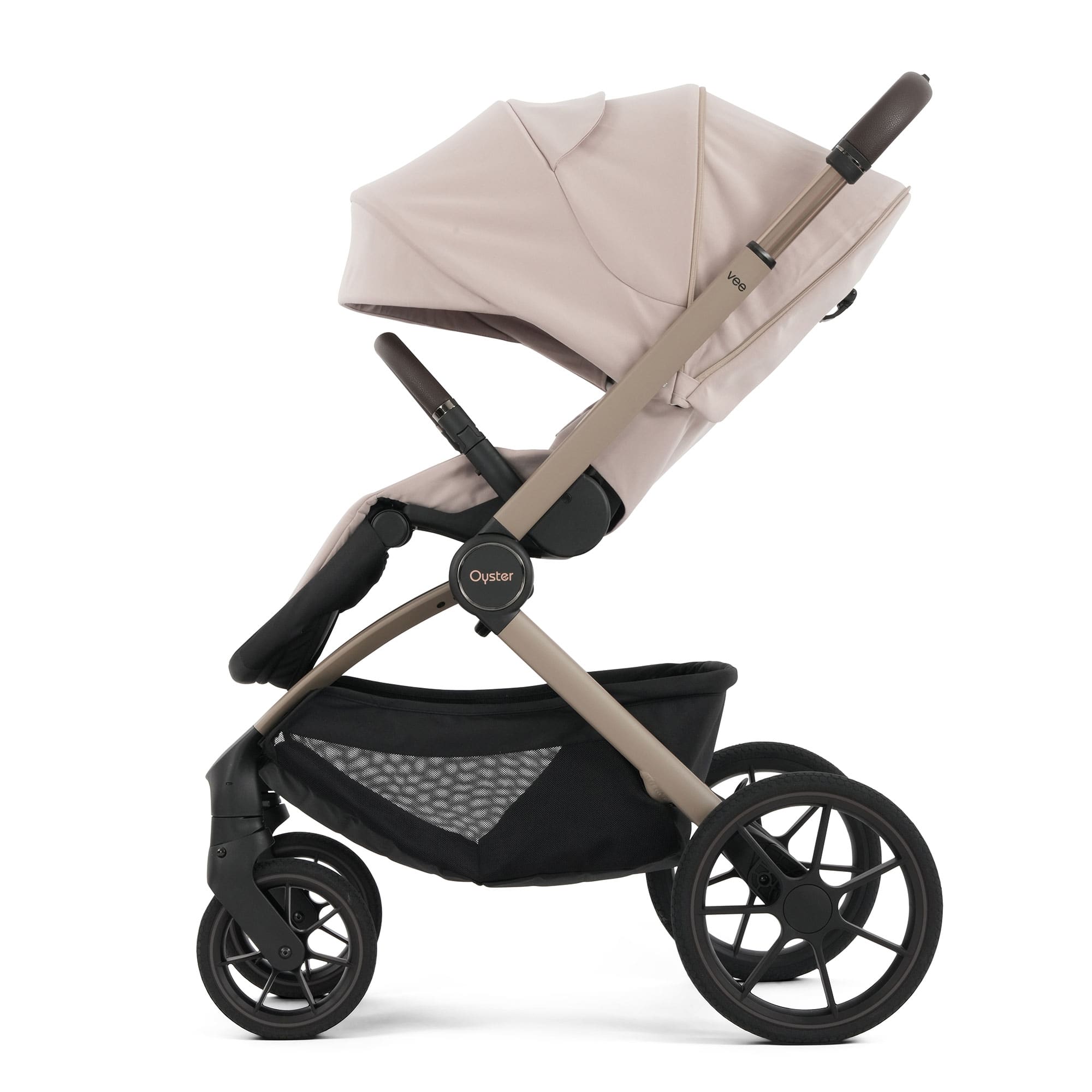 Oyster baby prams Oyster Vee Stroller & Carrycot Bundle - Vanilla OVSUVA