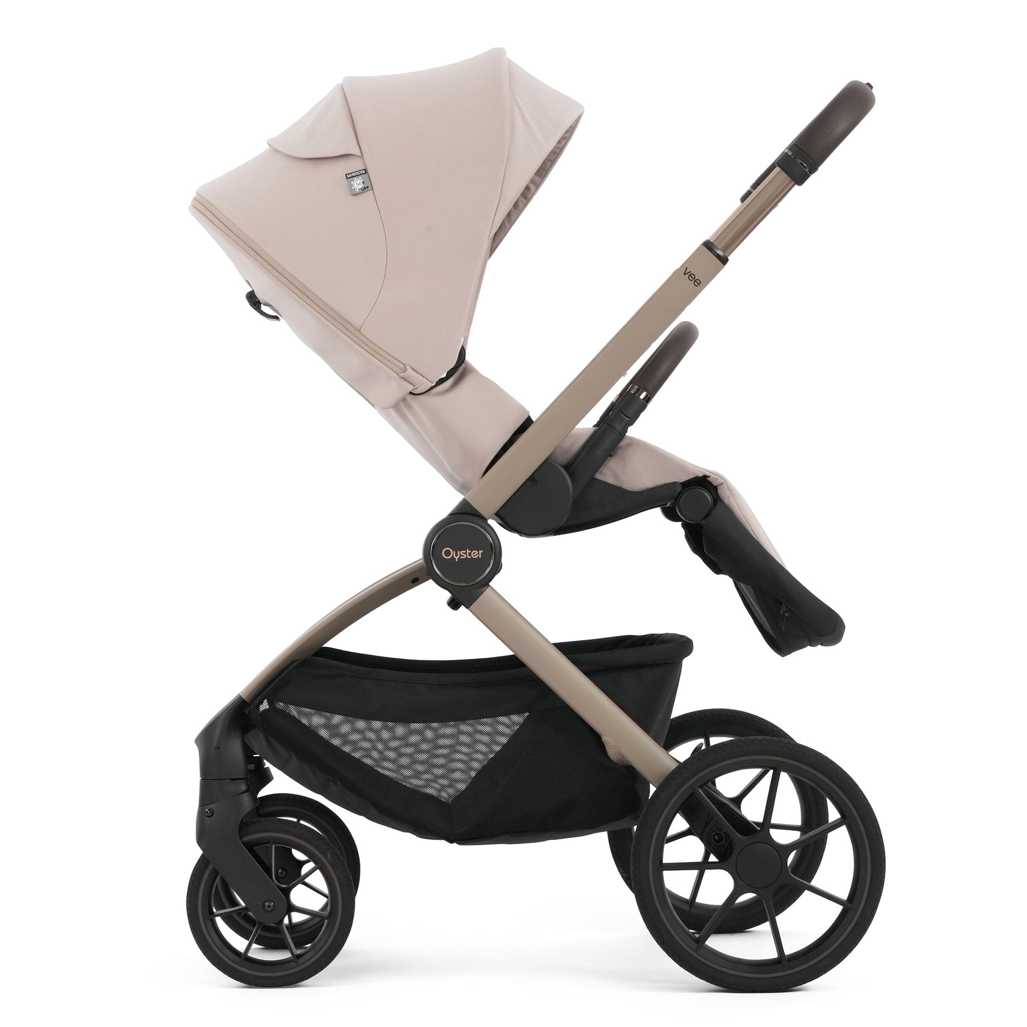 Oyster baby prams Oyster Vee Stroller & Carrycot Bundle - Vanilla OVSUVA
