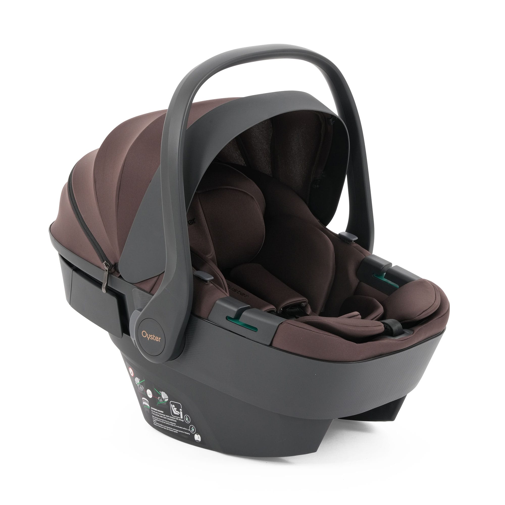 Oyster baby prams Oyster Vee Travel System Bundle - Chocolate
