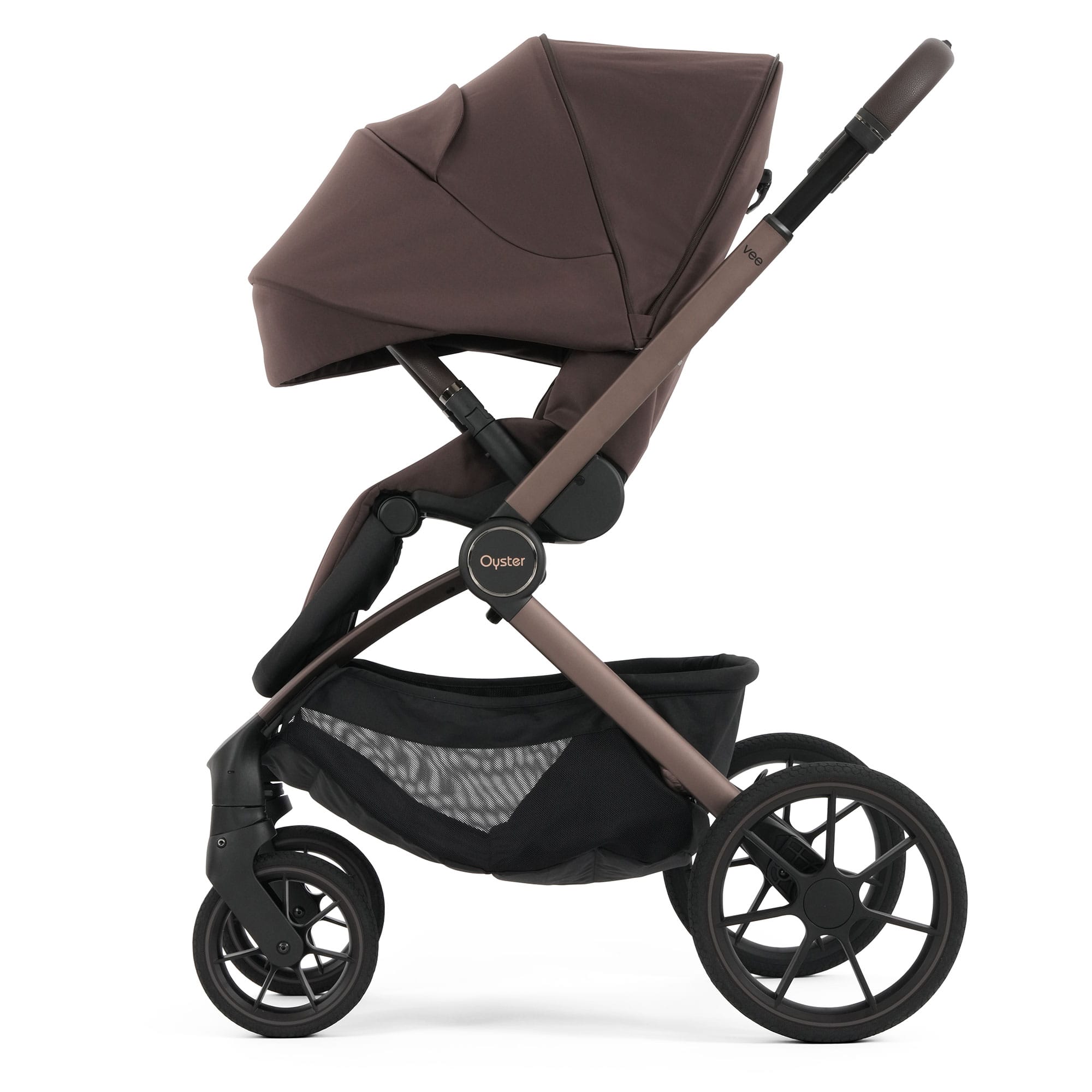 Oyster baby prams Oyster Vee Travel System Bundle - Chocolate