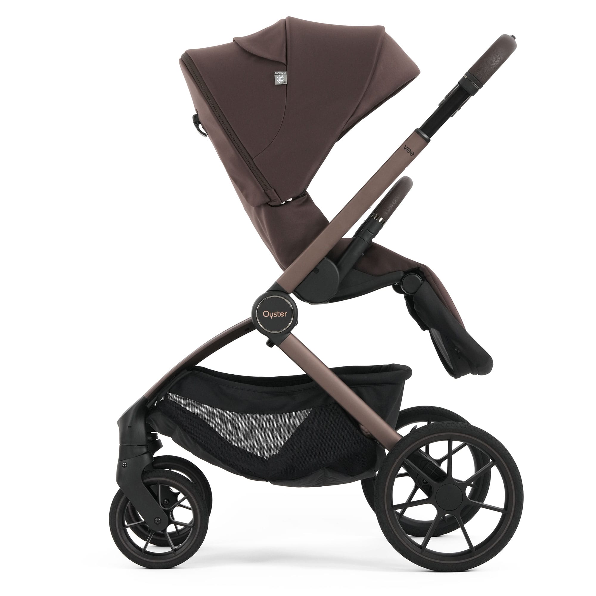 Oyster baby prams Oyster Vee Travel System Bundle - Chocolate