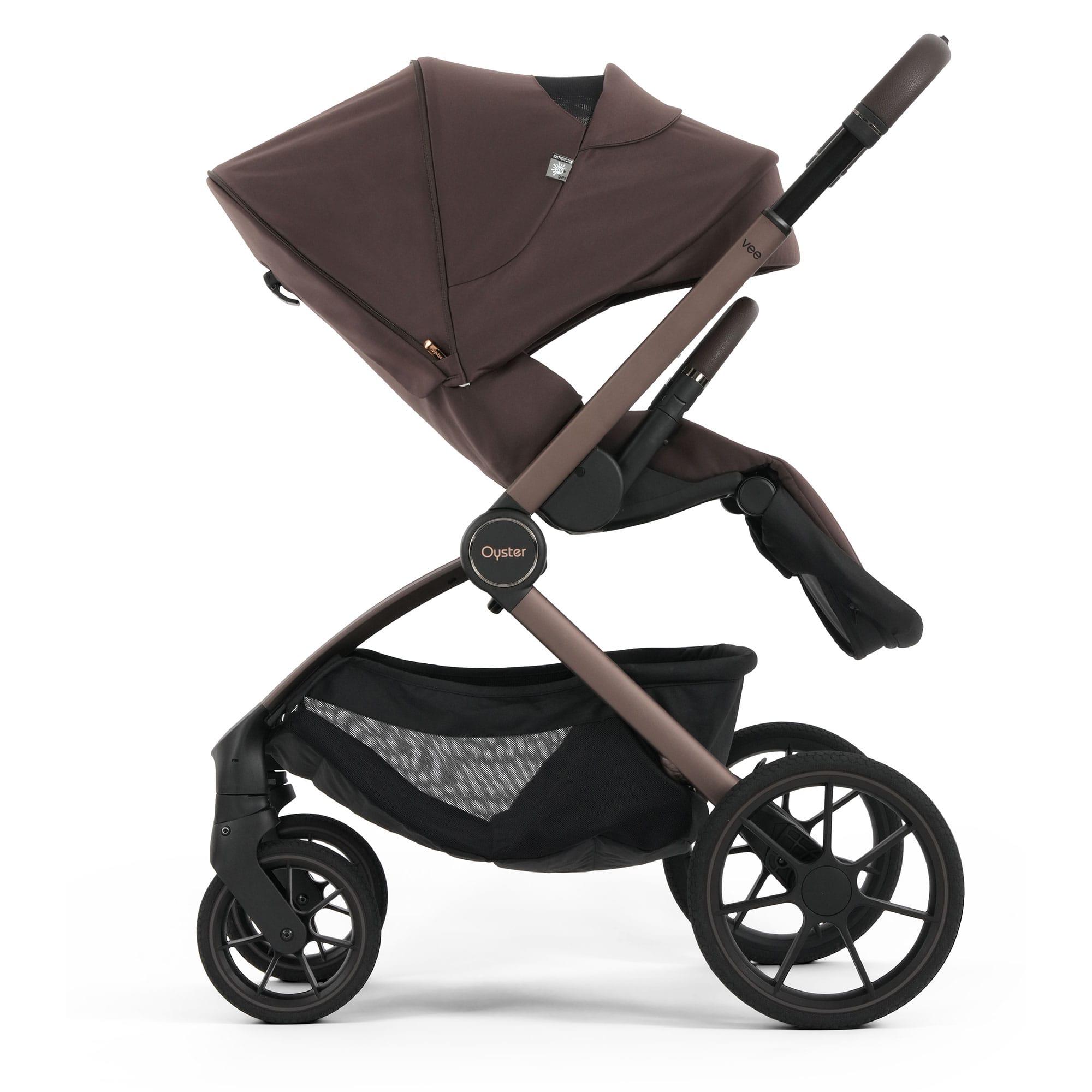 Oyster baby prams Oyster Vee Travel System Bundle - Chocolate