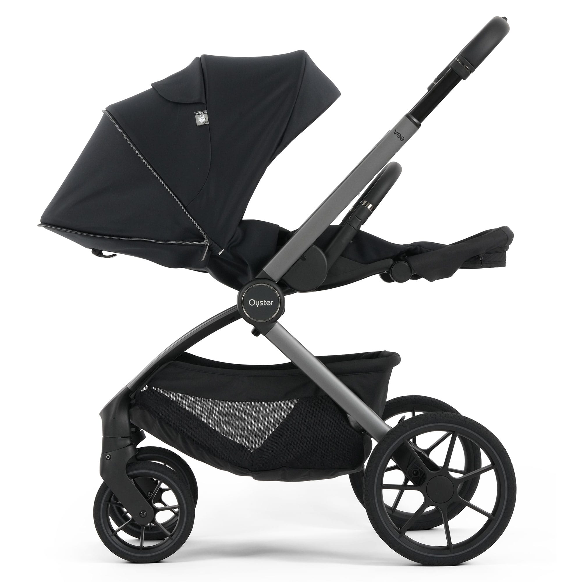 Oyster baby prams Oyster Vee Travel System Bundle - Liquorice