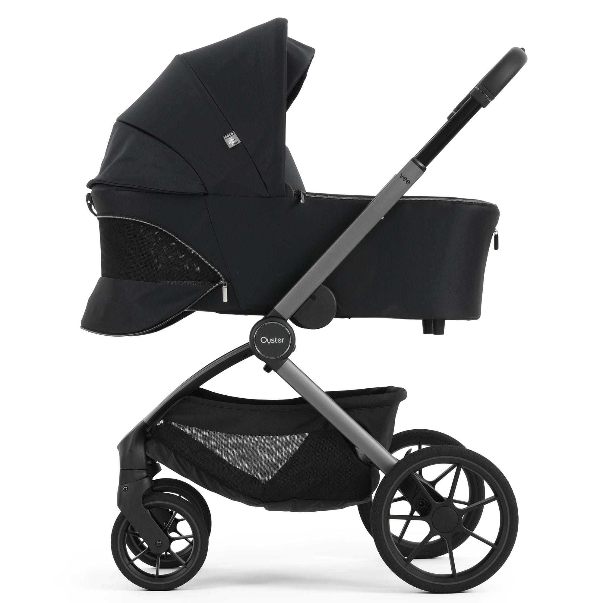 Oyster baby prams Oyster Vee Travel System Bundle - Liquorice