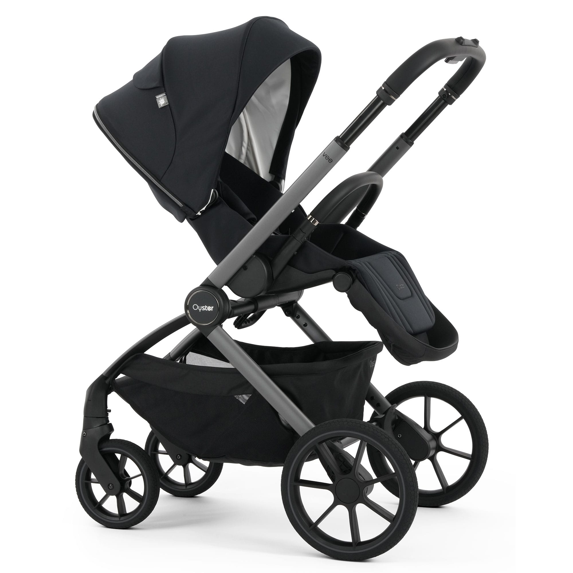 Oyster baby prams Oyster Vee Travel System Bundle - Liquorice