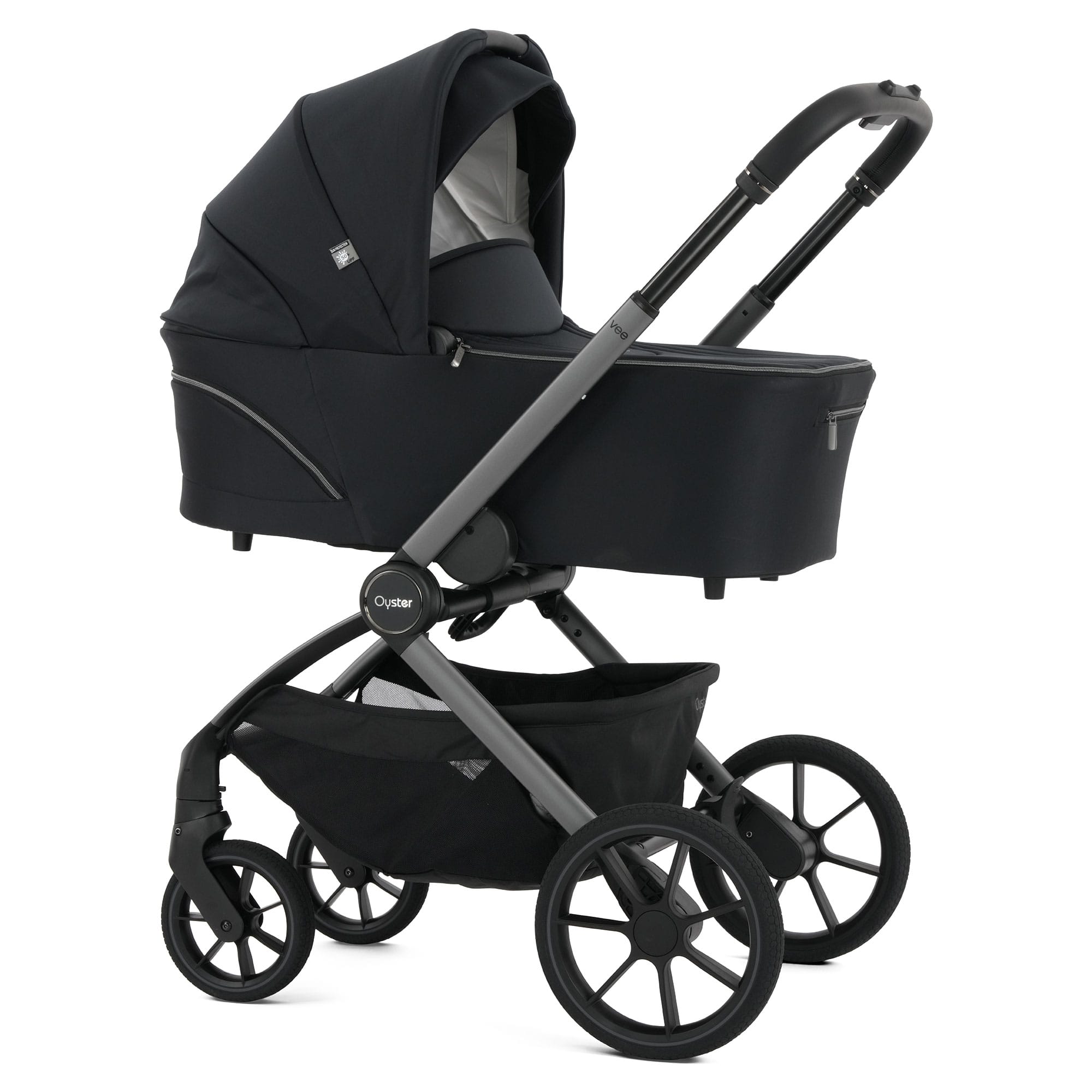 Oyster baby prams Oyster Vee Travel System Bundle - Liquorice