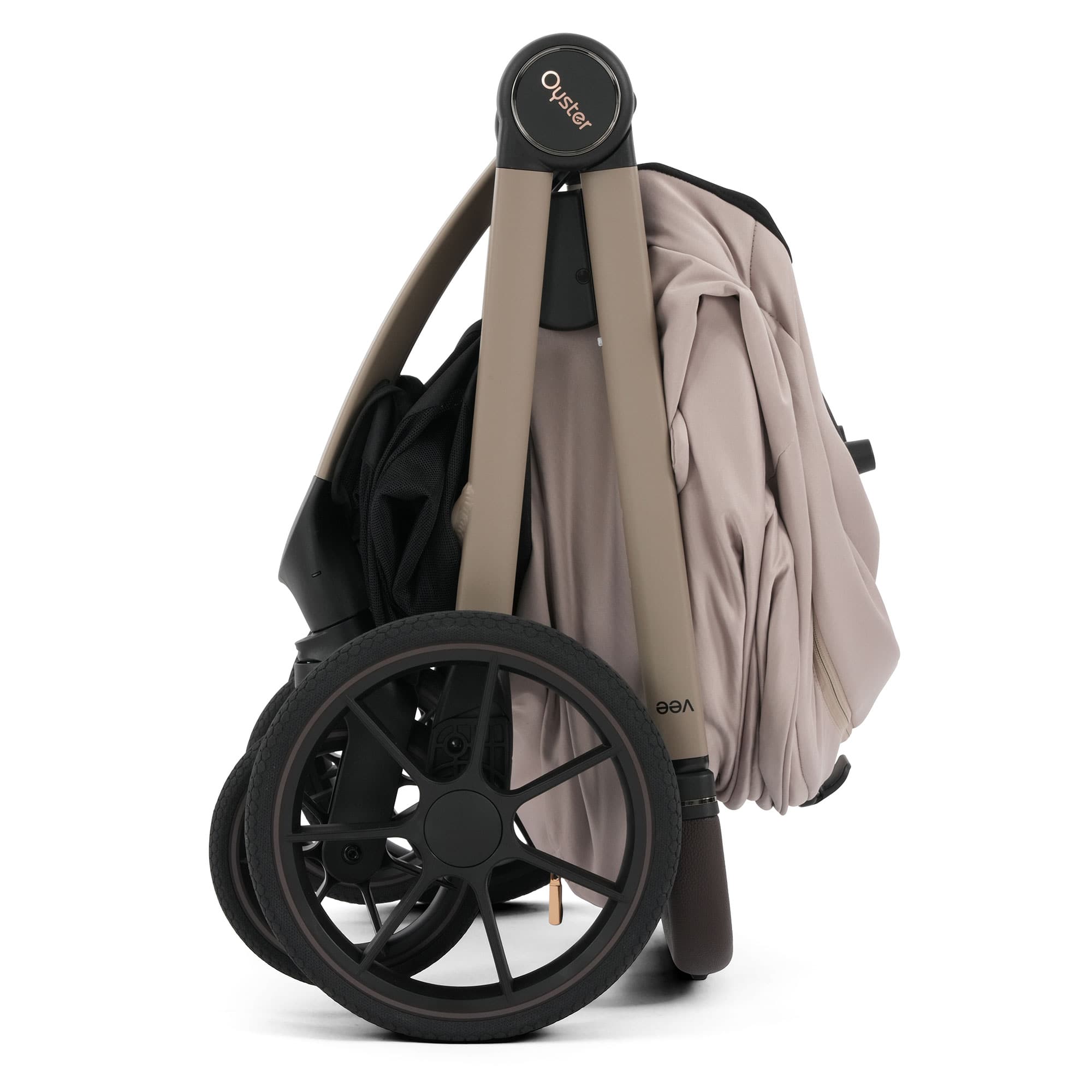 Oyster baby prams Oyster Vee Travel System Bundle - Vanilla