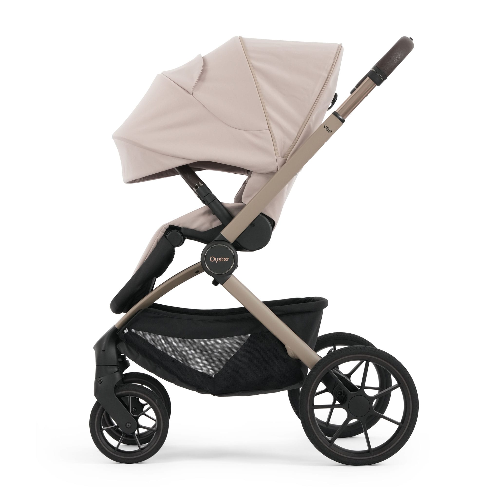 Oyster baby prams Oyster Vee Travel System Bundle - Vanilla