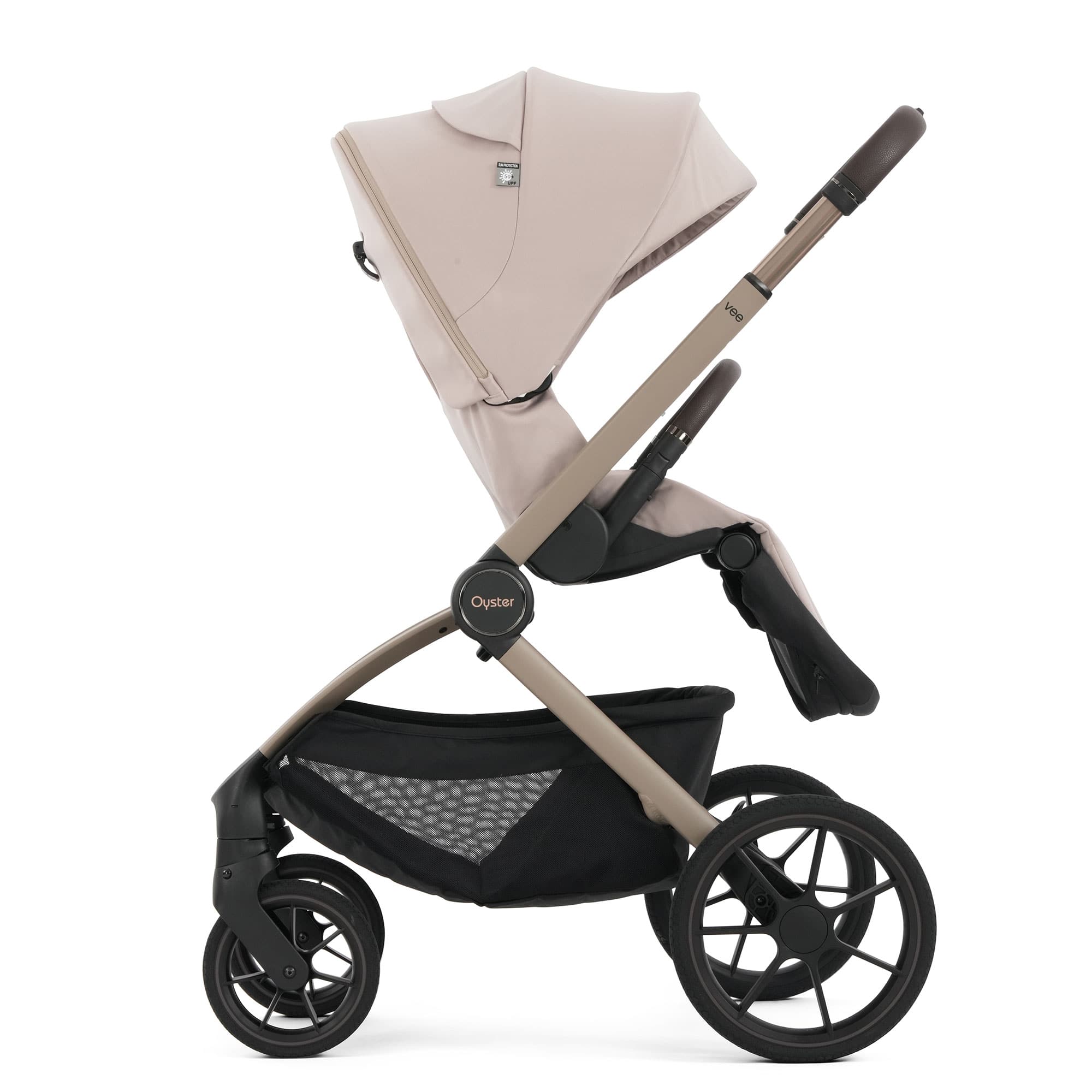 Oyster baby prams Oyster Vee Travel System Bundle - Vanilla